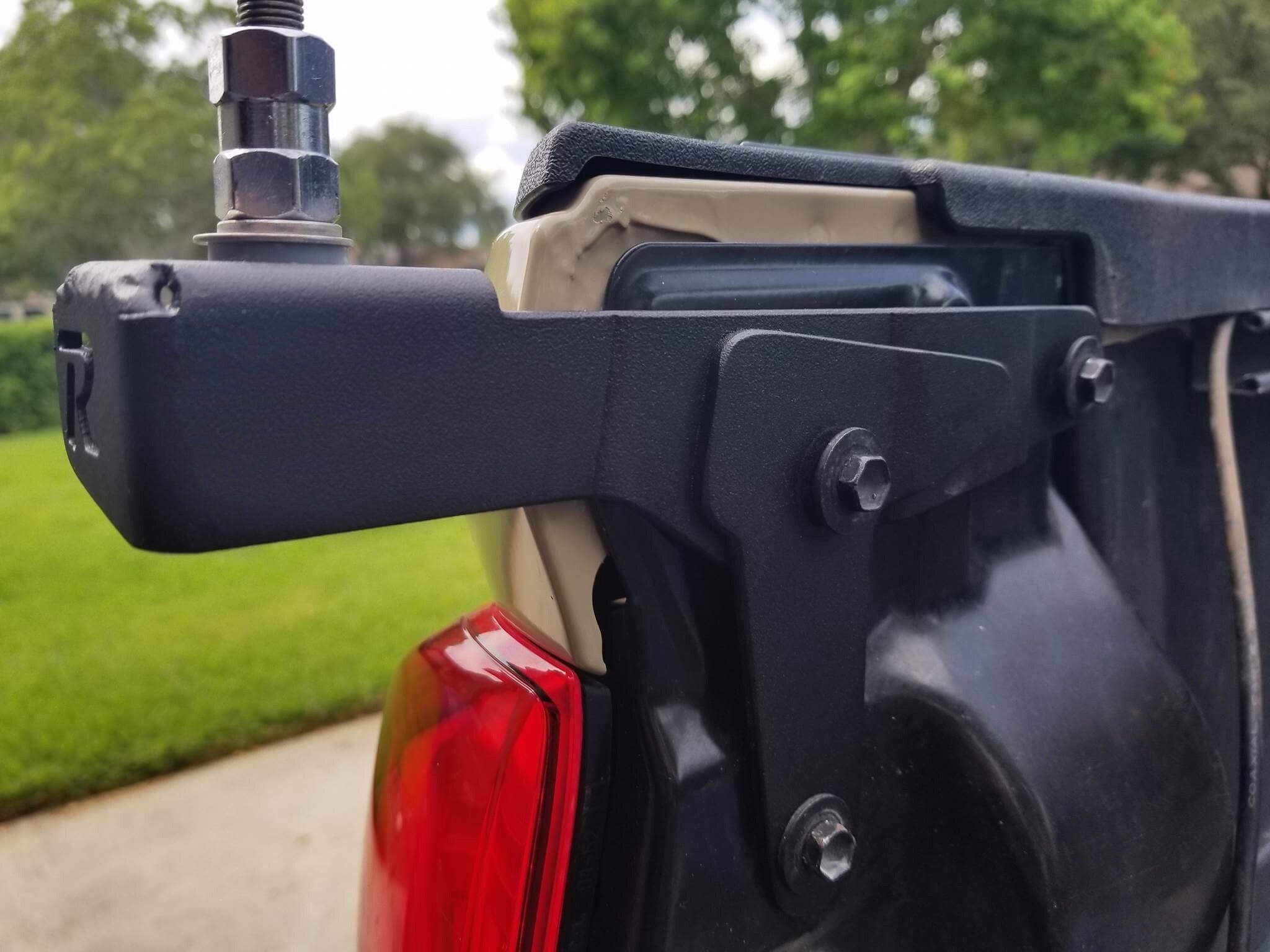 2016-2023 3rd Gen Toyota Tacoma CB Antenna Mount or Whip Flag Mount Passenger Side Rago Fabrication