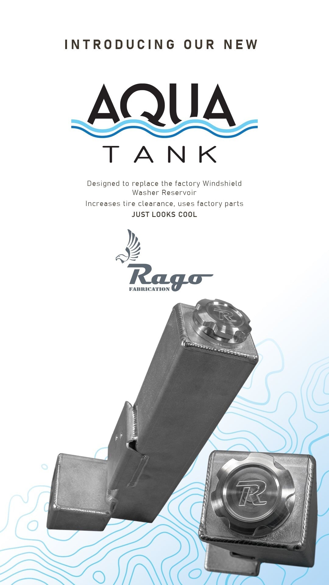 The Aqua Tank 5th Gen 4Runner Washer Fluid Reservoir Replacement Rago Fabrication