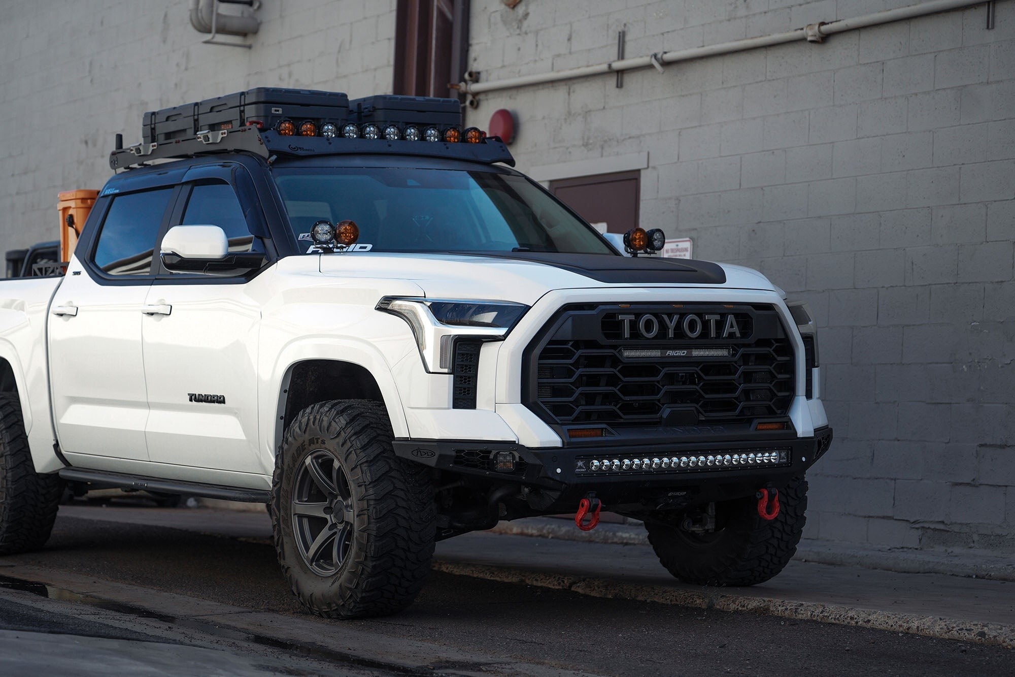 3rd Gen Tundra Dual Ditch Light Brackets Rago Fabrication