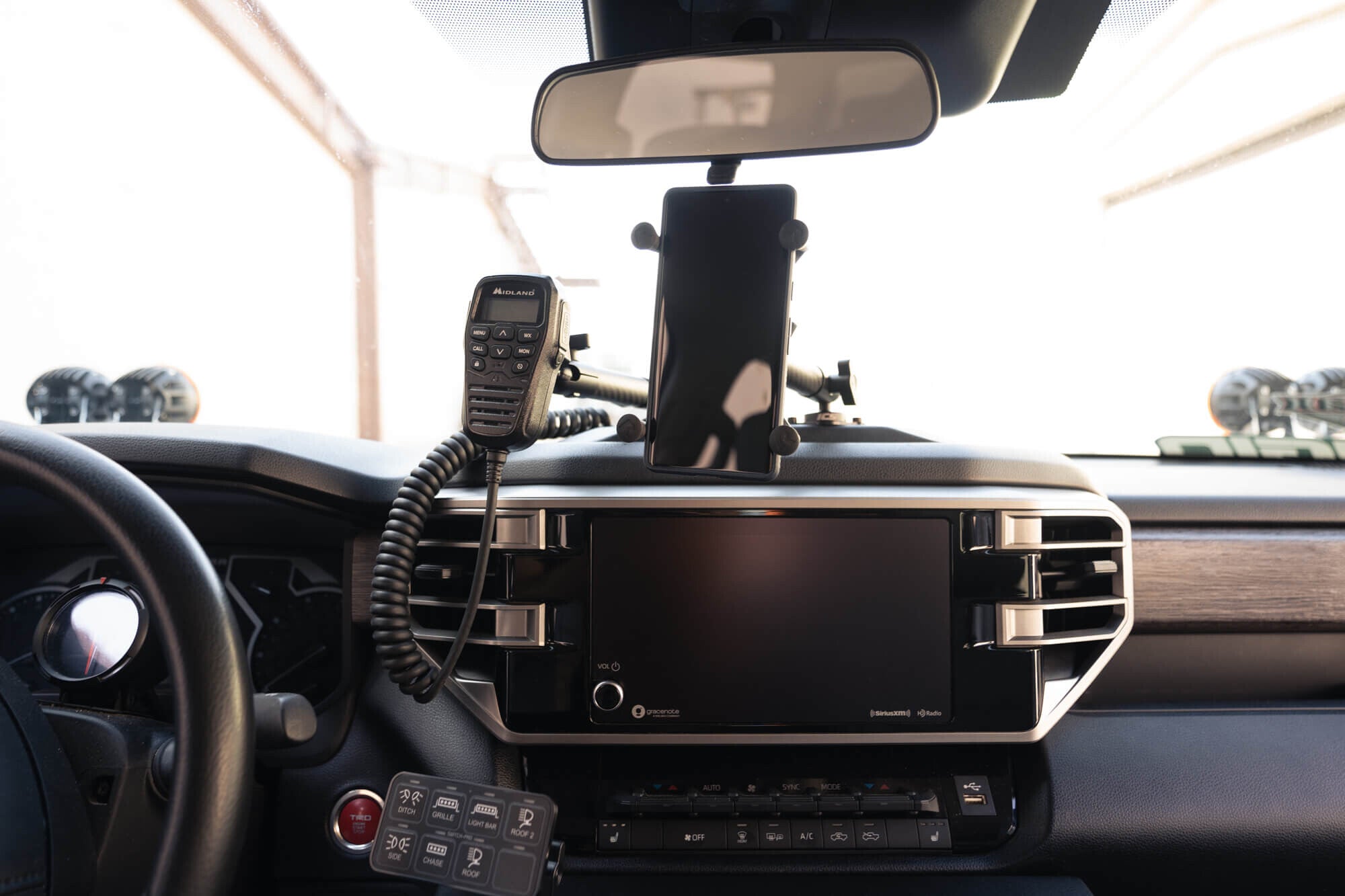 3rd Gen Tundra Digital Device Dash Mount Rago Fabrication