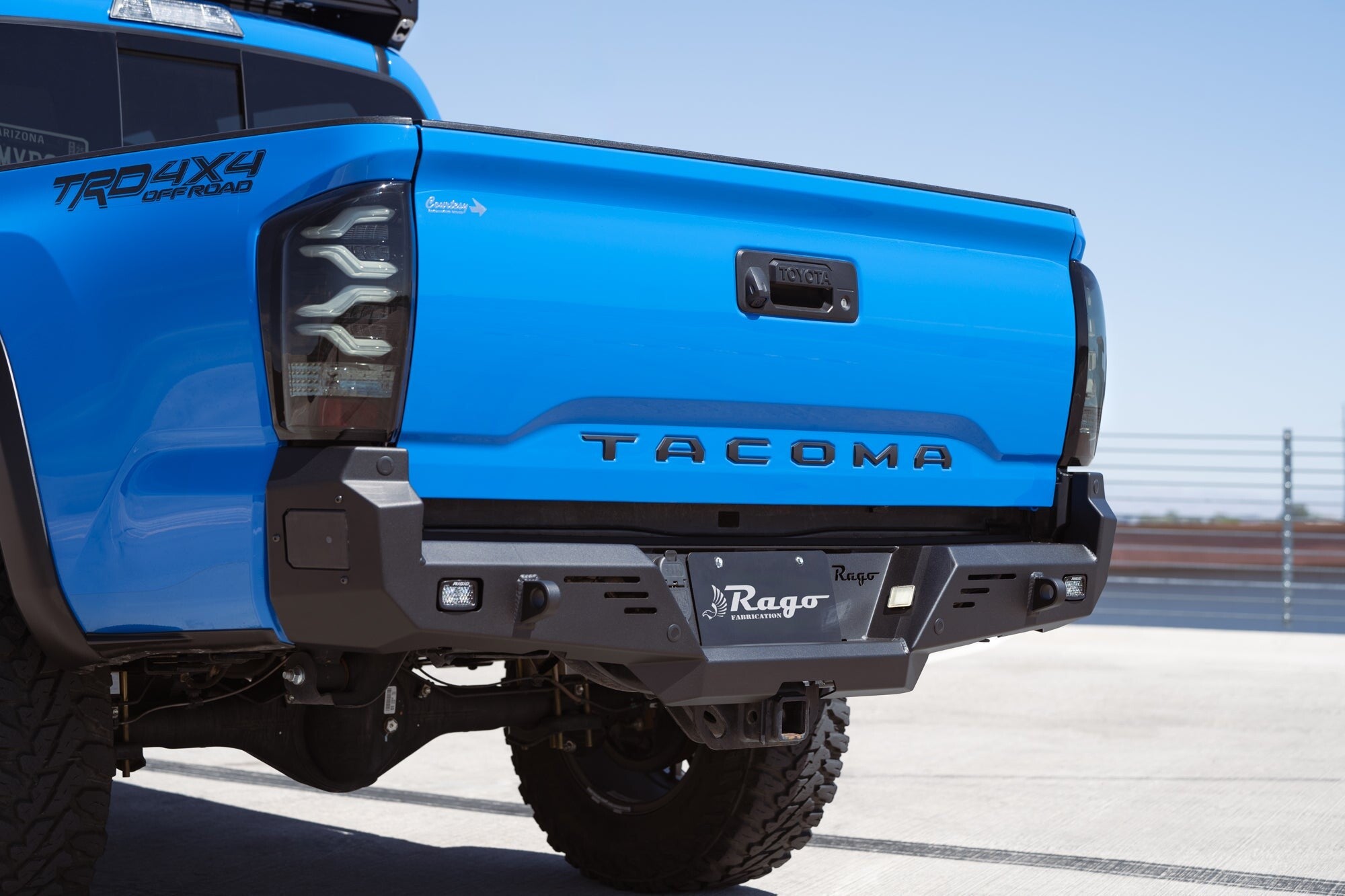 2016-2023 Toyota Tacoma Rear Bumper Rago Fabrication