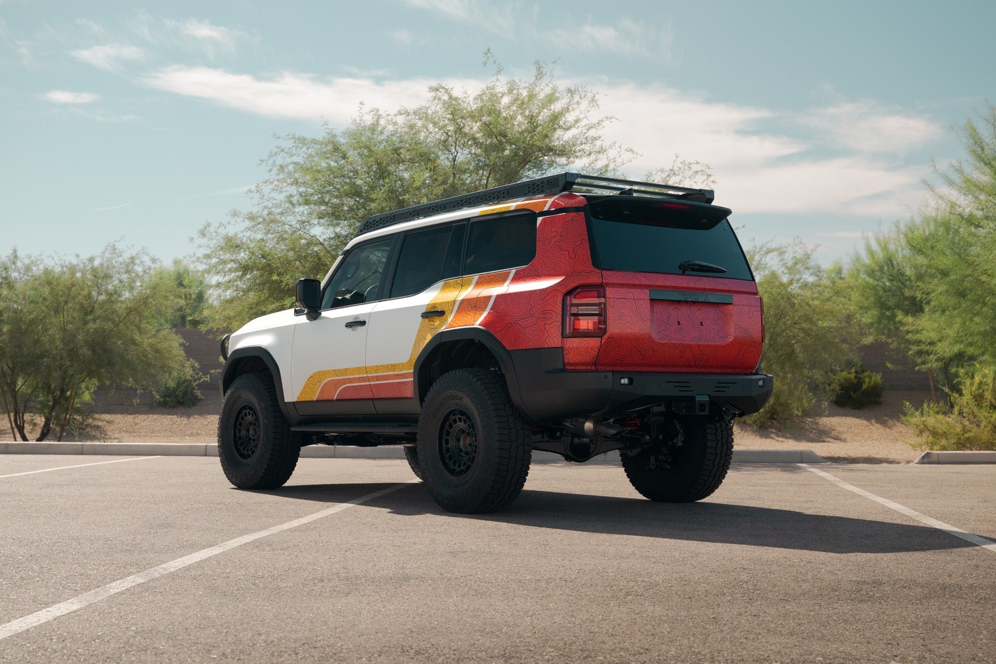 2024 Toyota Land Cruiser Full-Width Rear Bumper Rago Fabrication