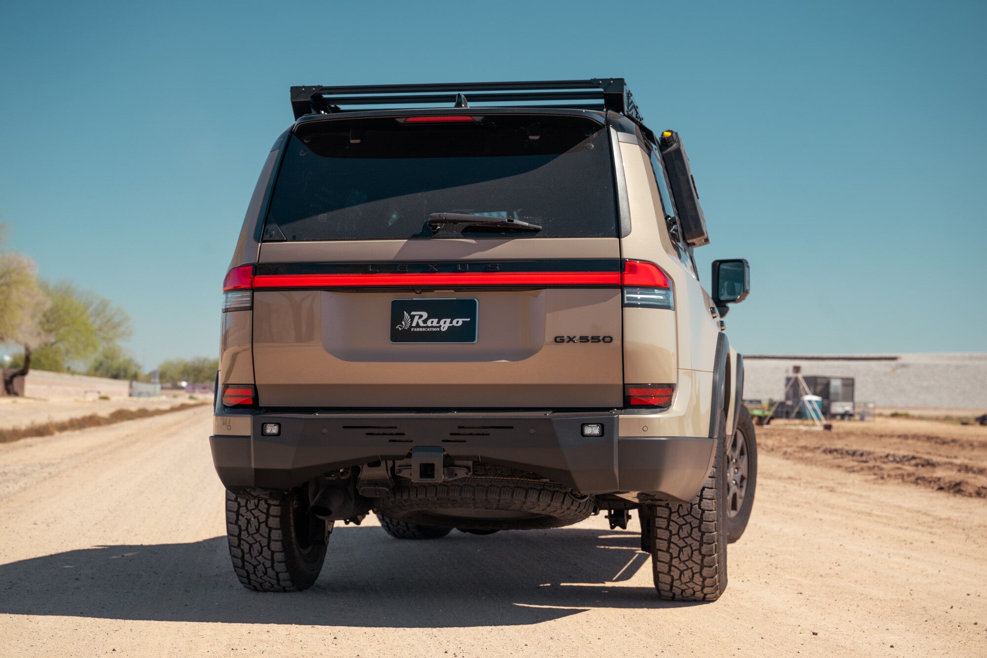 2024+ Lexus GX 550 Center Mount Rear Bumper Rago Fabrication