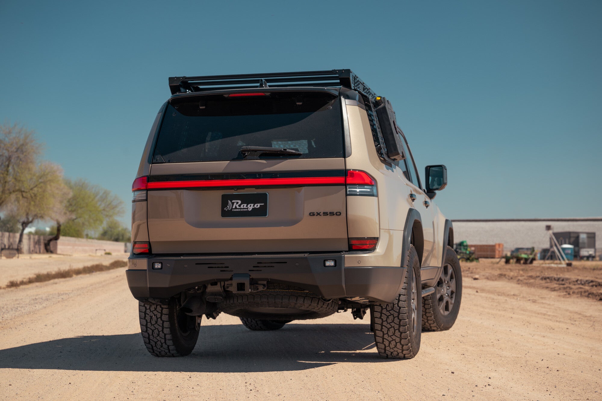 2024+ Lexus GX 550 Center Mount Rear Bumper Rago Fabrication