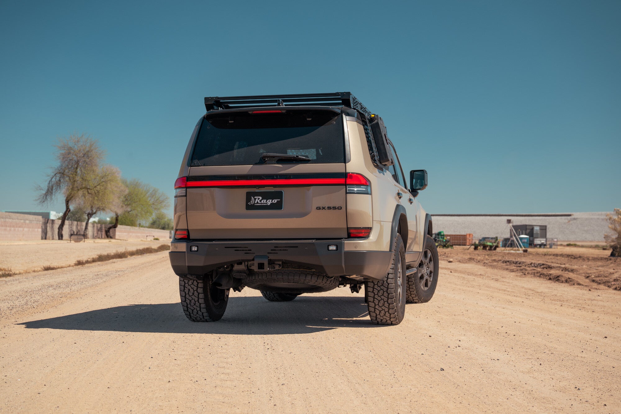 2024-2026 Lexus GX 550 Full-Width Rear Bumper Rago Fabrication