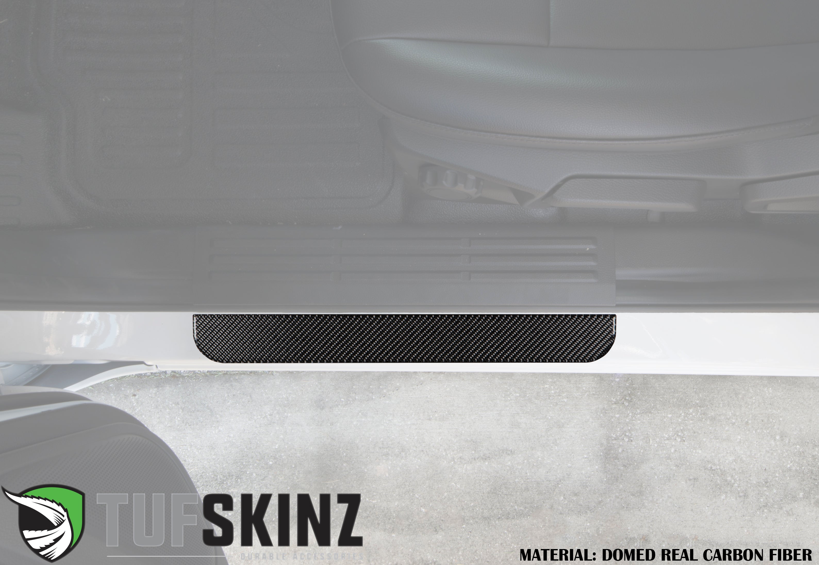 Door Sill Protection Overlays (Domed) 2019-2023 Ford Ranger