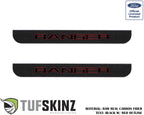Door Sill Protection Overlays (Domed) 2019-2023 Ford Ranger