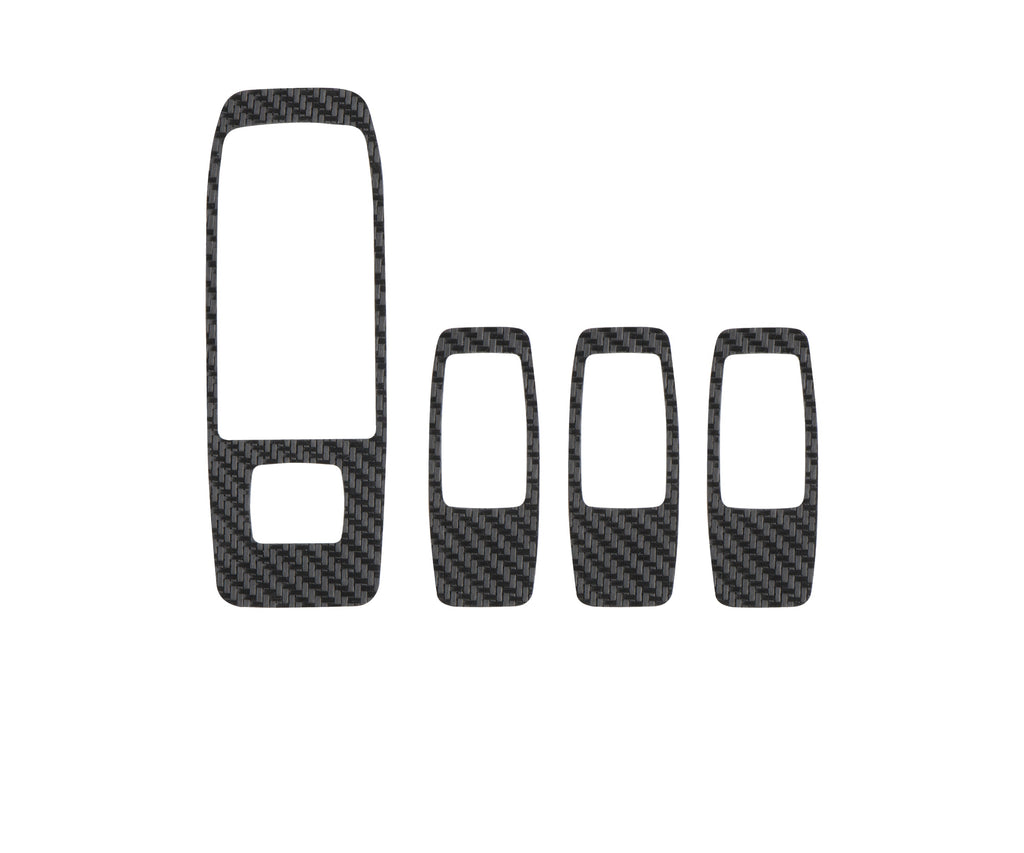 Door Switch Accent Overlays Fits 2019-2023 Ford Ranger