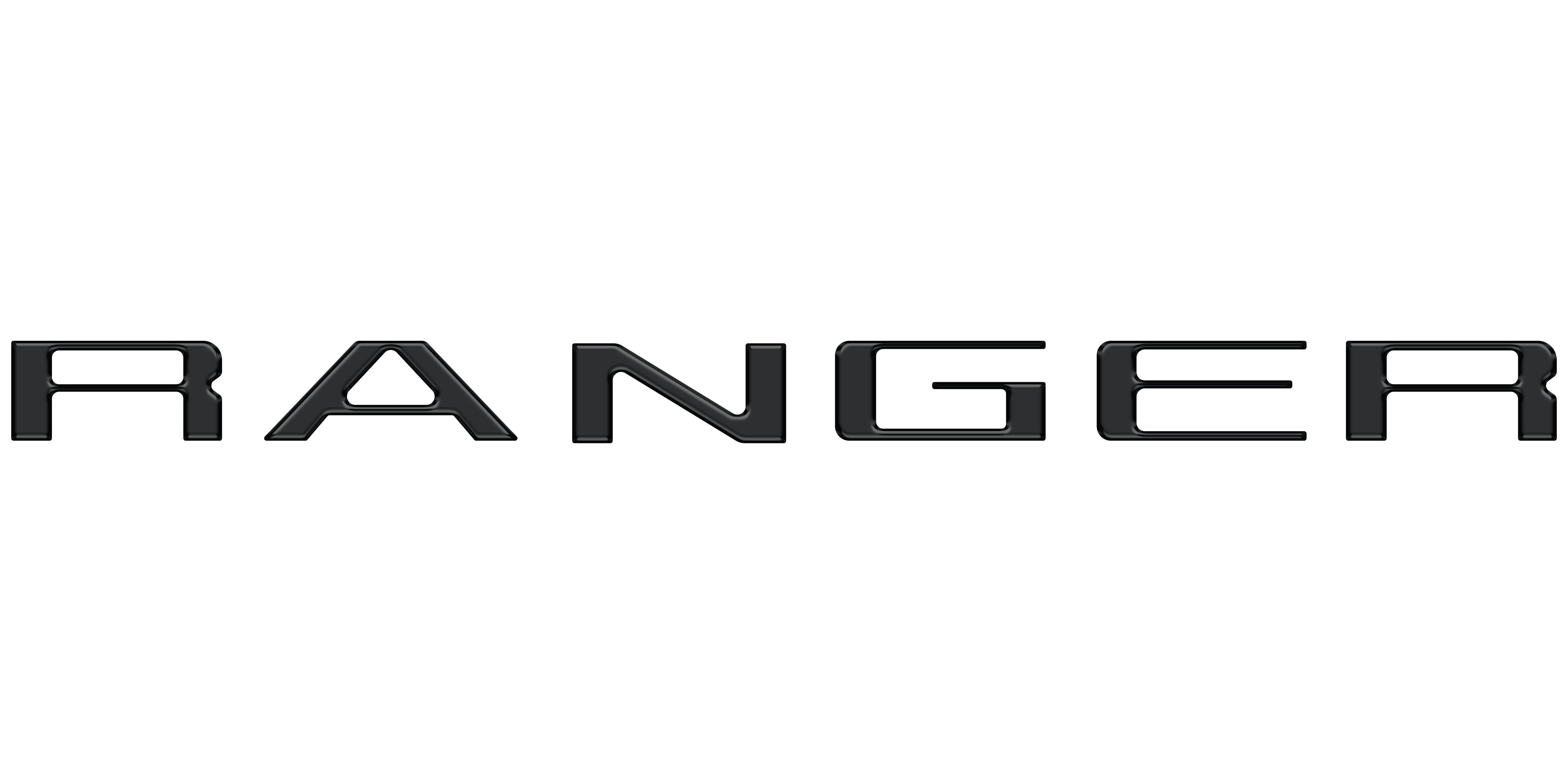 Tailgate Letter Inserts Fits 2019-2023 Ford Ranger