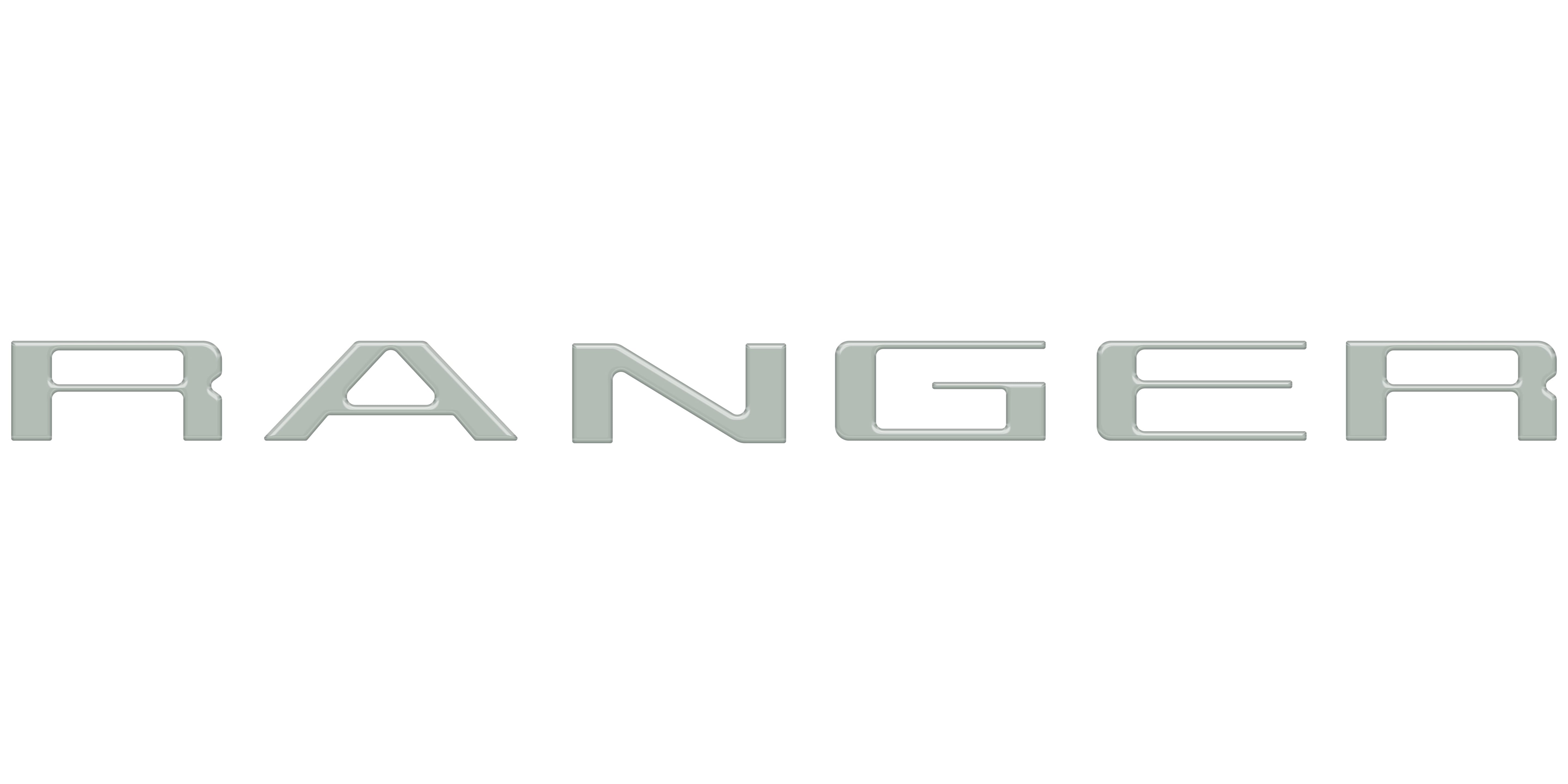 Tailgate Letter Inserts Fits 2024-2026 Ford Ranger
