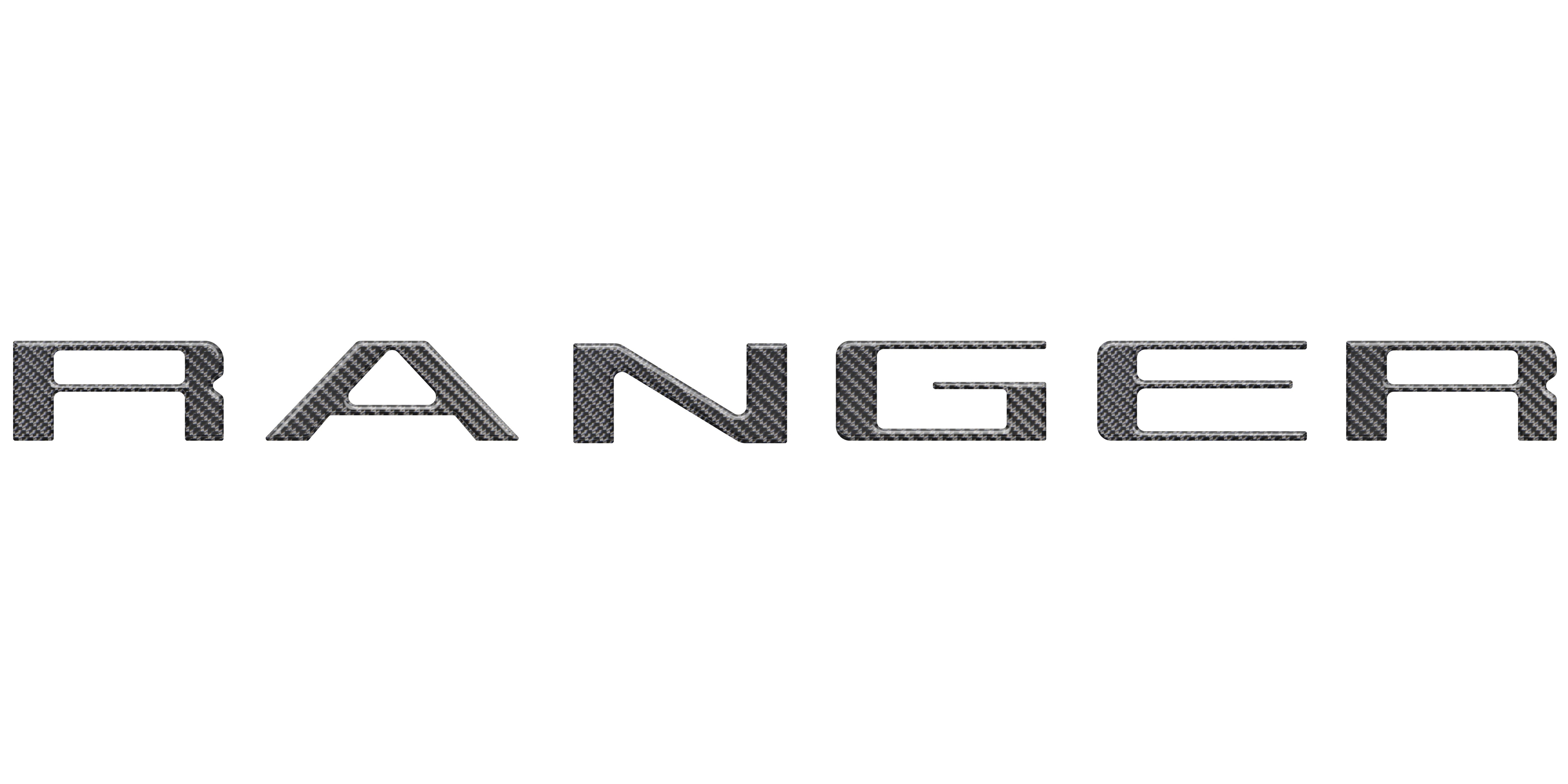 Tailgate Letter Inserts Fits 2024-2026 Ford Ranger