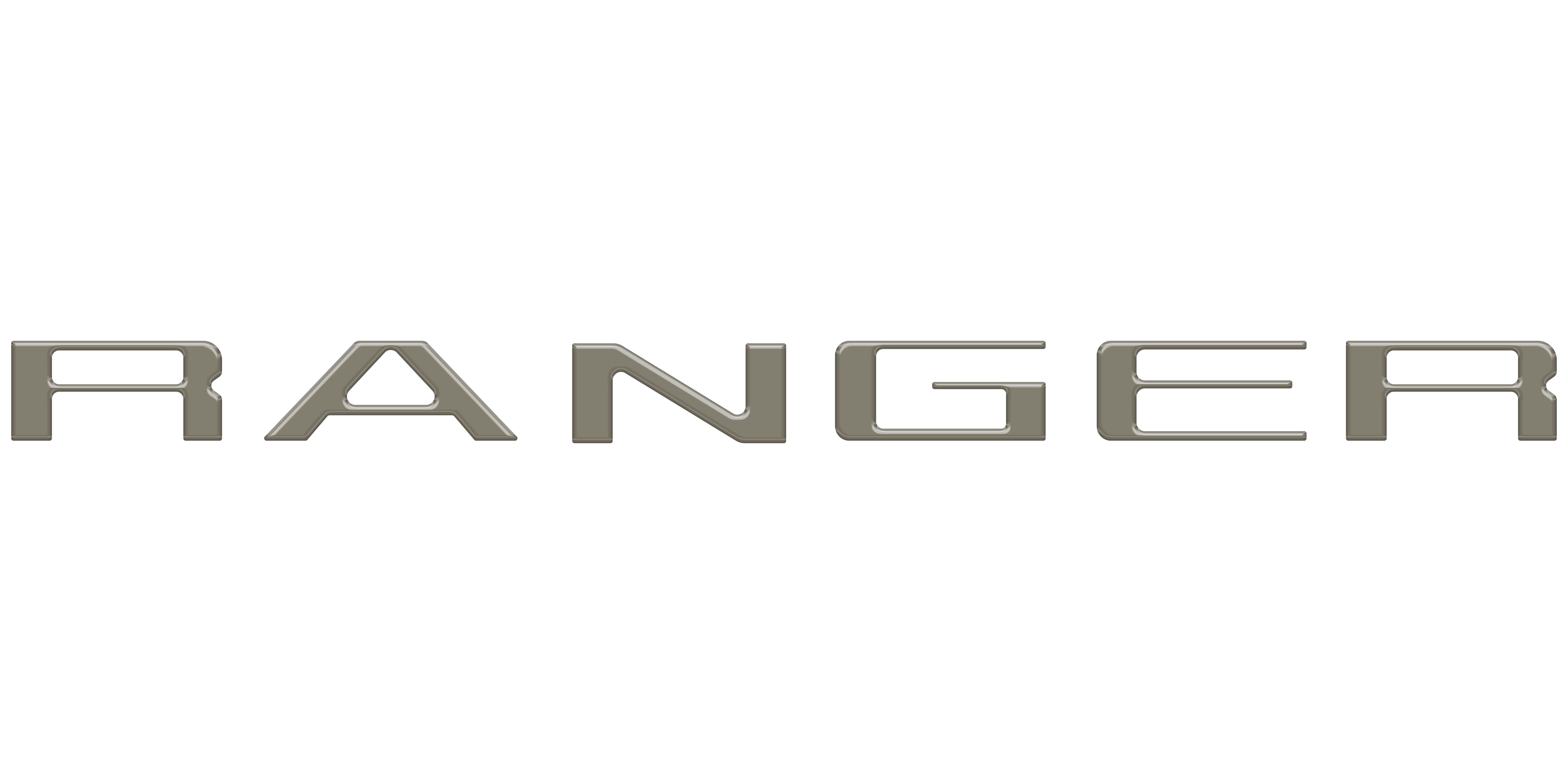 Tailgate Letter Inserts Fits 2024-2026 Ford Ranger