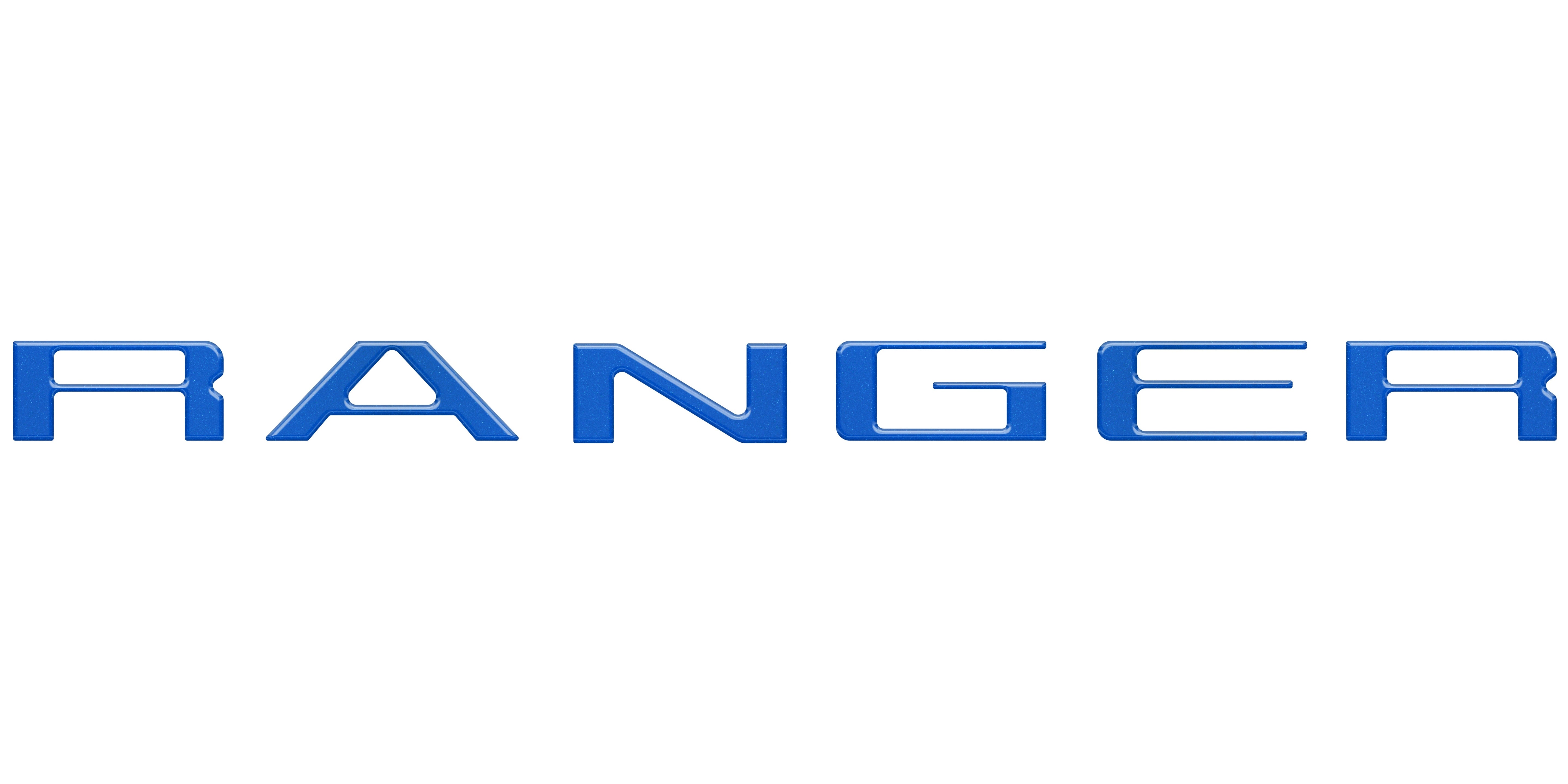 Tailgate Letter Inserts Fits 2024-2026 Ford Ranger