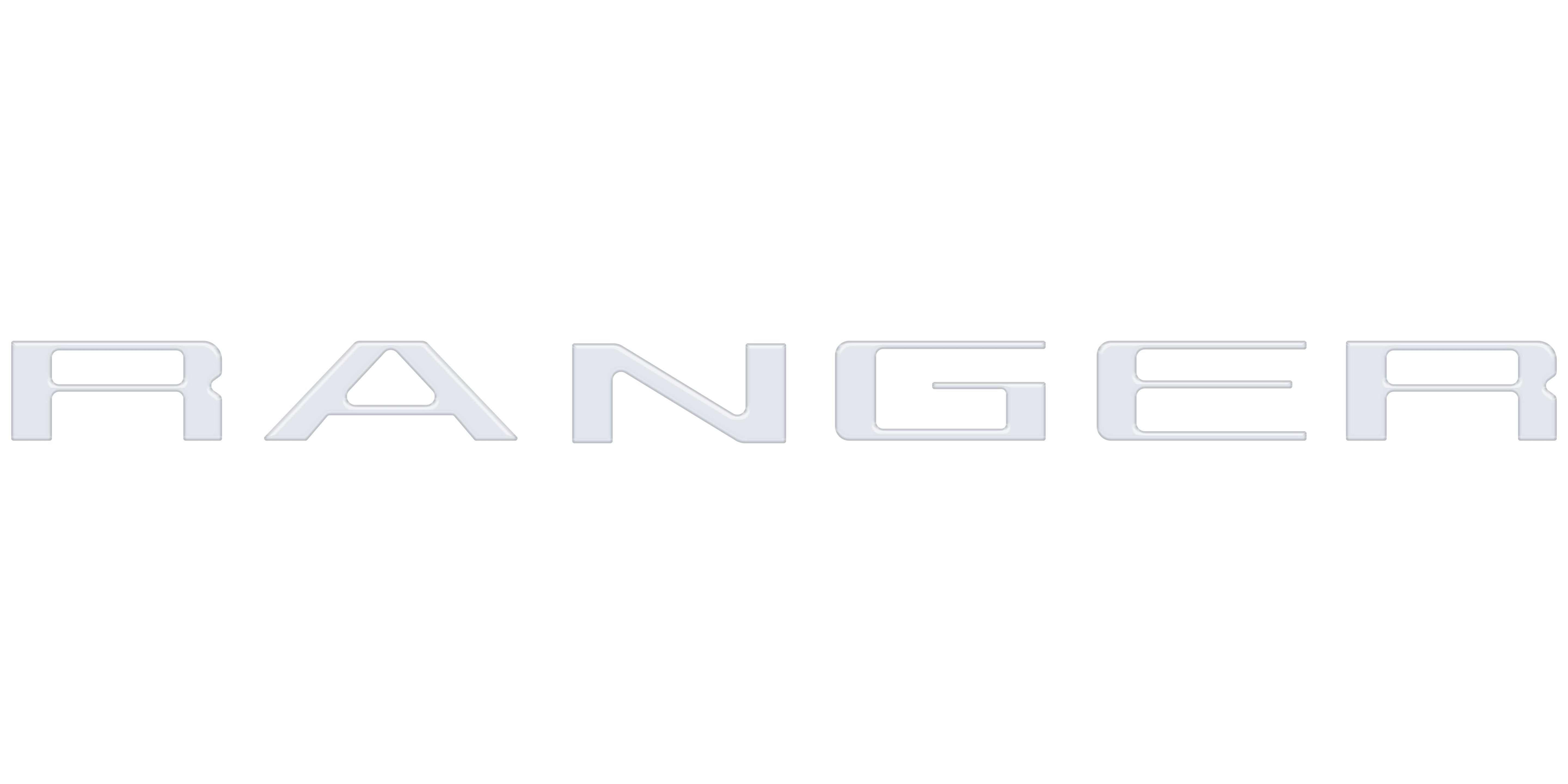 Tailgate Letter Inserts Fits 2024-2026 Ford Ranger