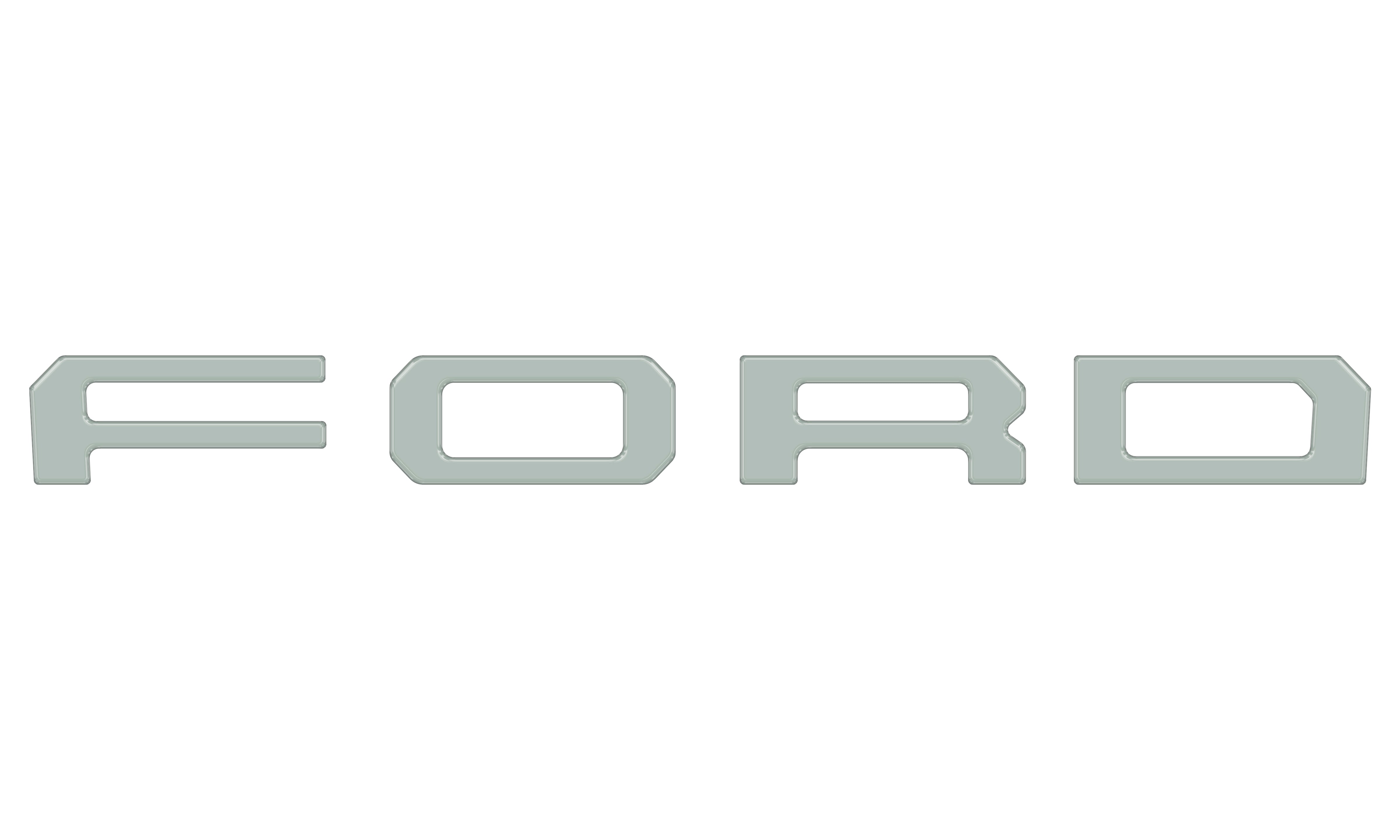 Ford Performance Grille Letter Overlays Fits 2019-2023 Ford Ranger