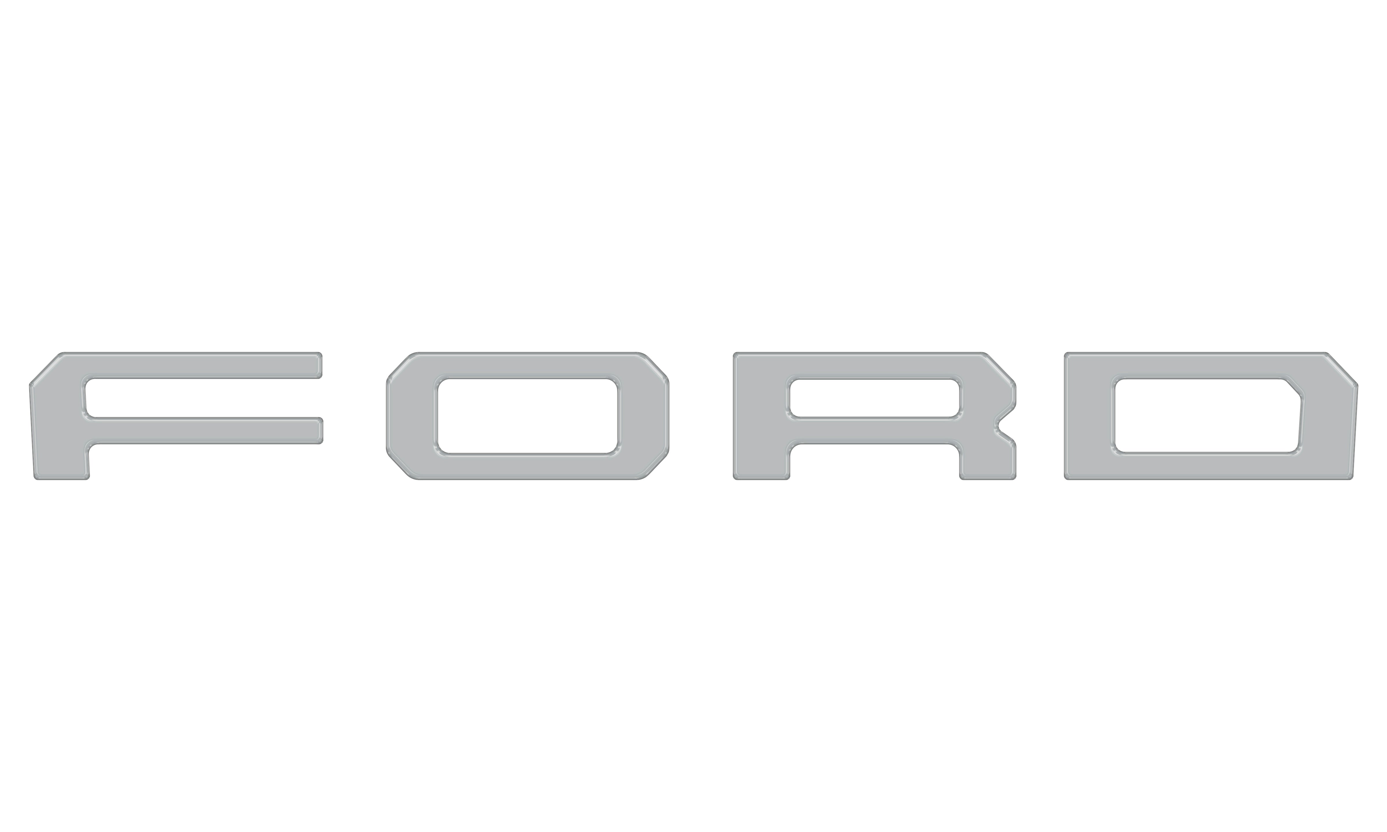 Ford Performance Grille Letter Overlays Fits 2019-2023 Ford Ranger
