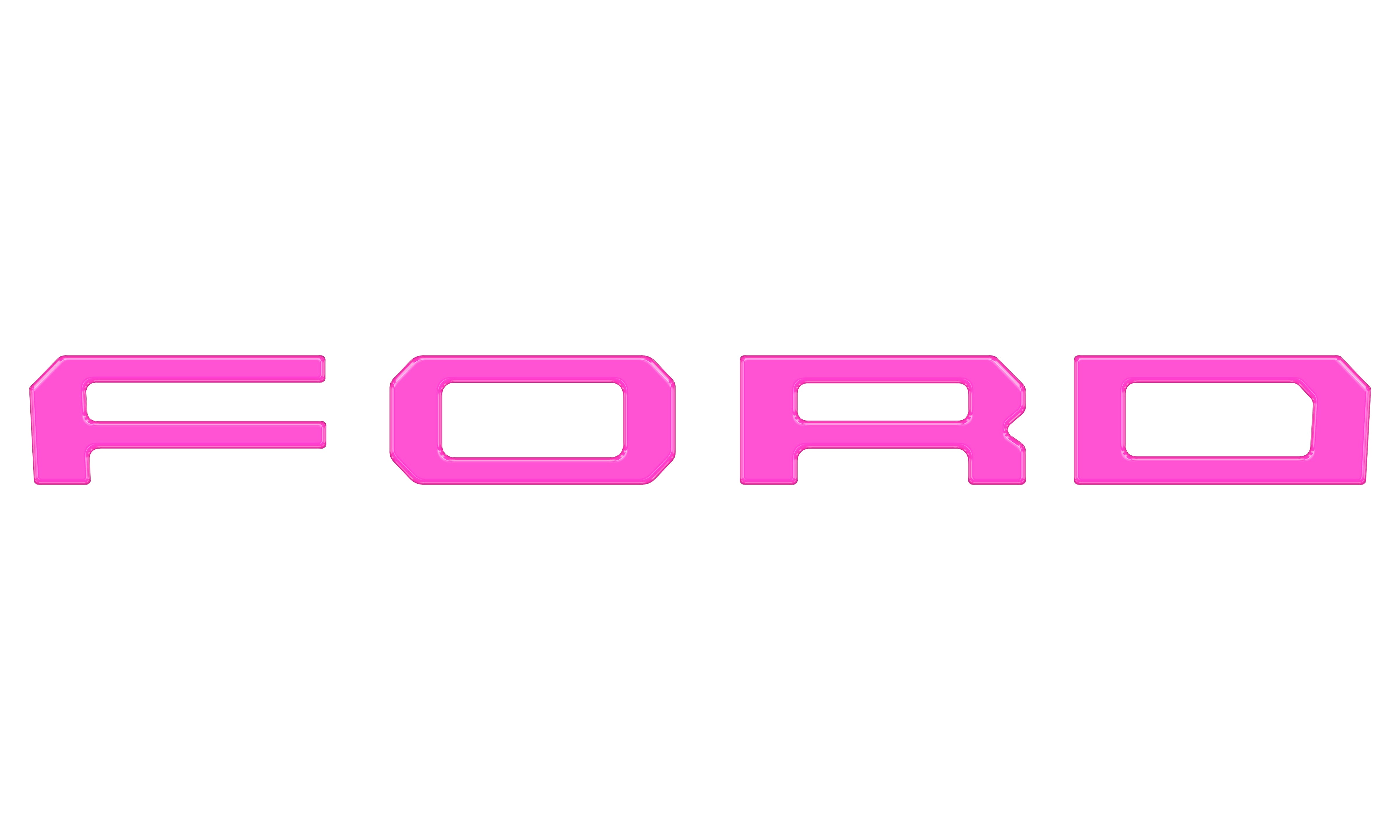 Ford Performance Grille Letter Overlays Fits 2019-2023 Ford Ranger