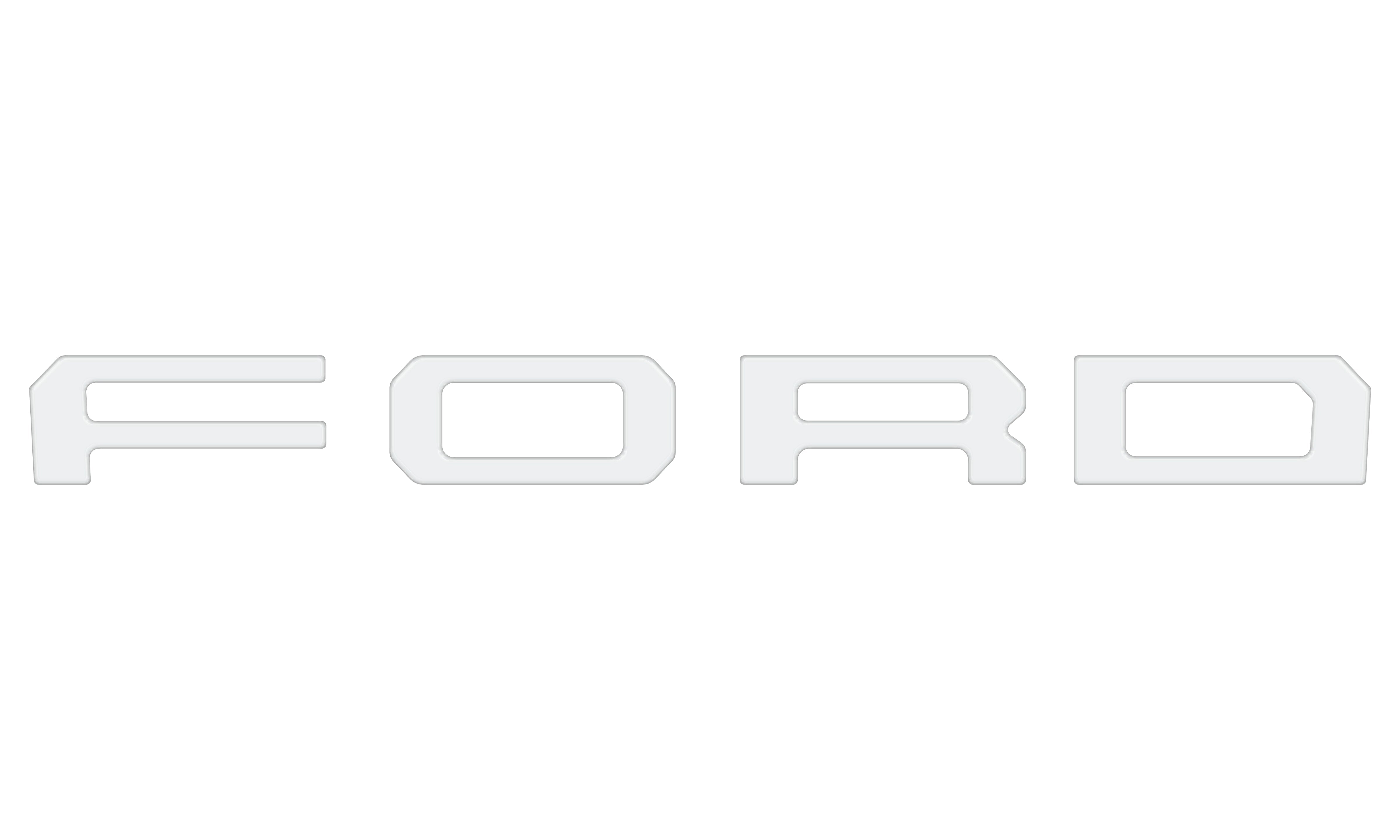 Ford Performance Grille Letter Overlays Fits 2019-2023 Ford Ranger