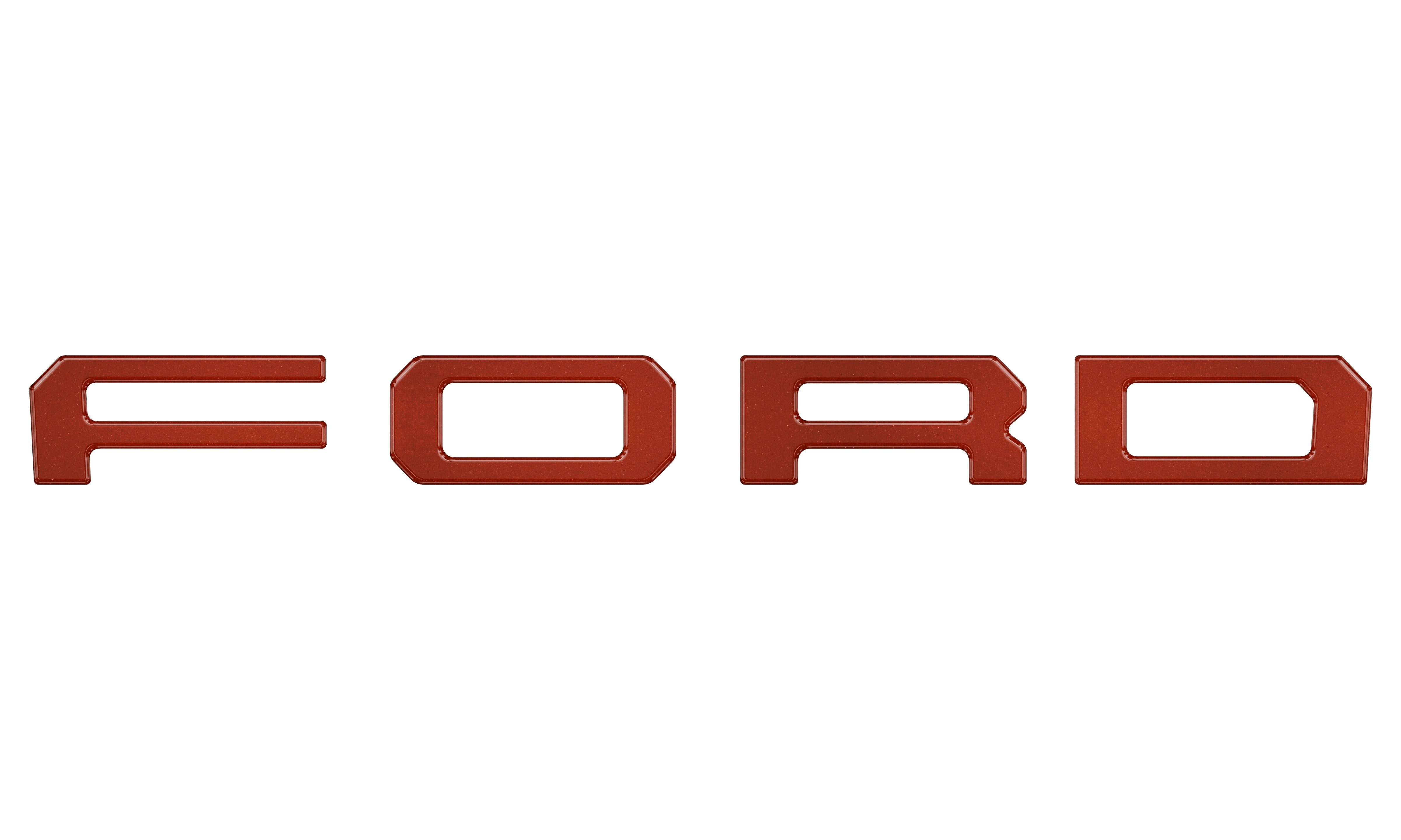 Ford Performance Grille Letter Overlays Fits 2019-2023 Ford Ranger