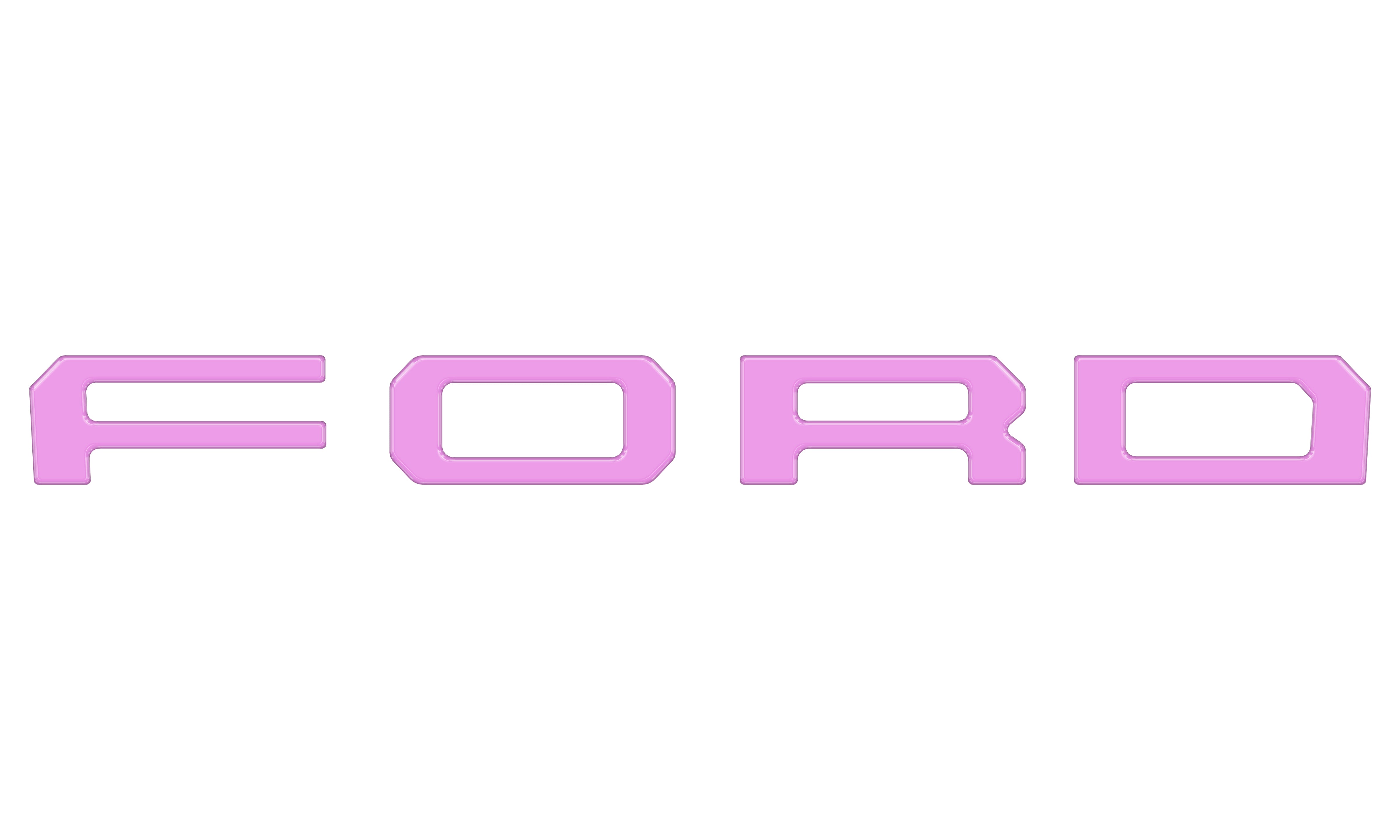 Ford Performance Grille Letter Overlays Fits 2019-2023 Ford Ranger