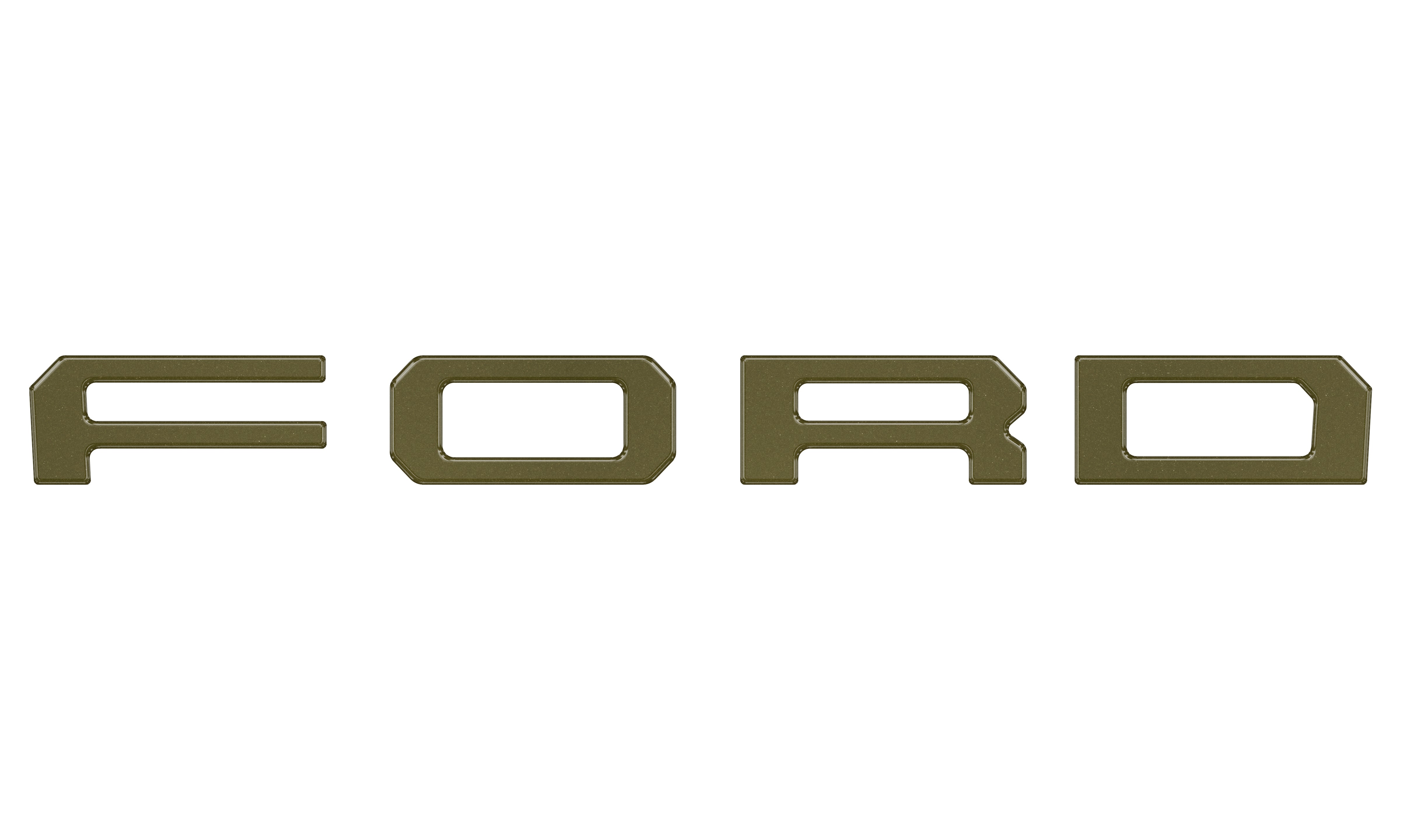 Ford Performance Grille Letter Overlays Fits 2019-2023 Ford Ranger