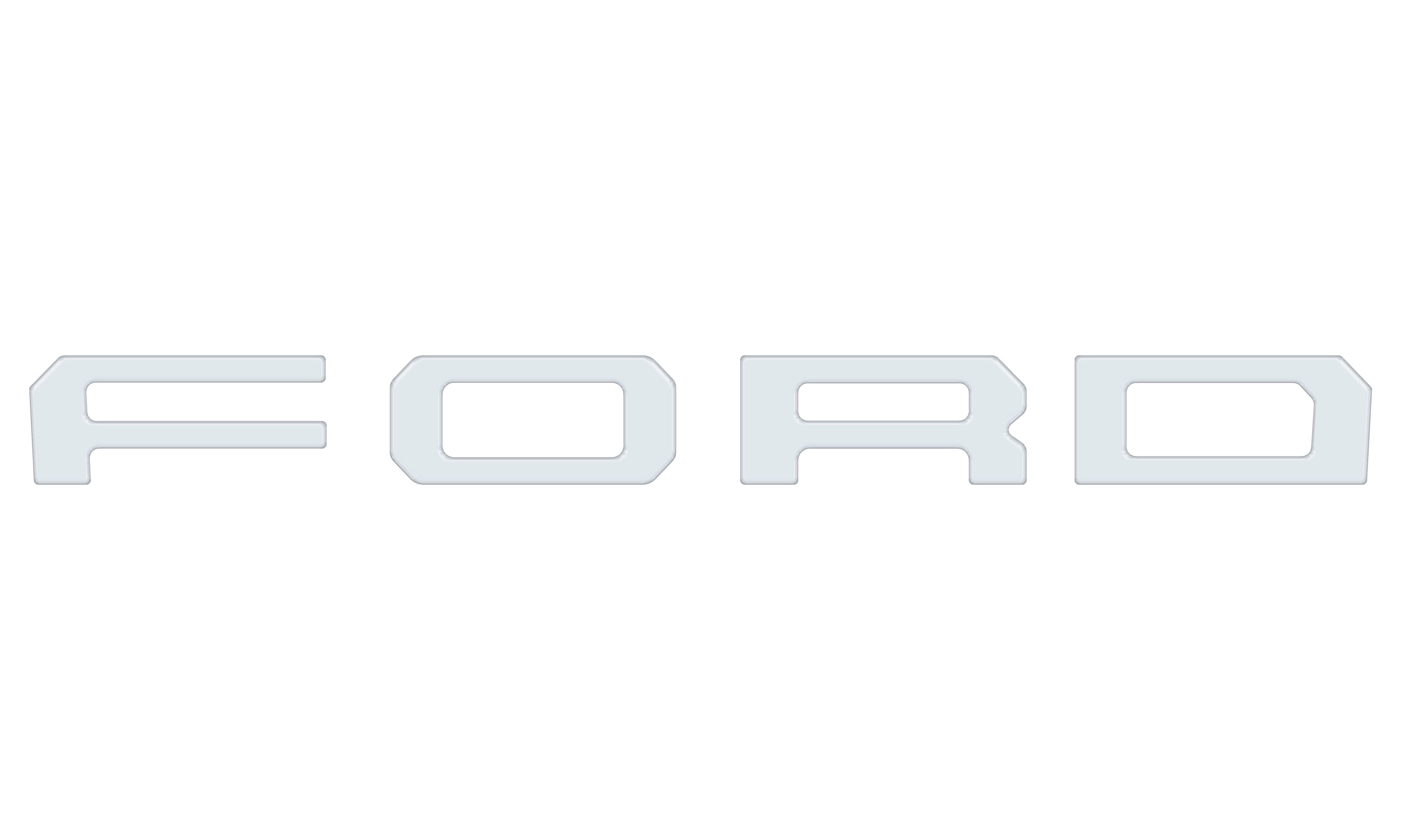 Ford Performance Grille Letter Overlays Fits 2019-2023 Ford Ranger