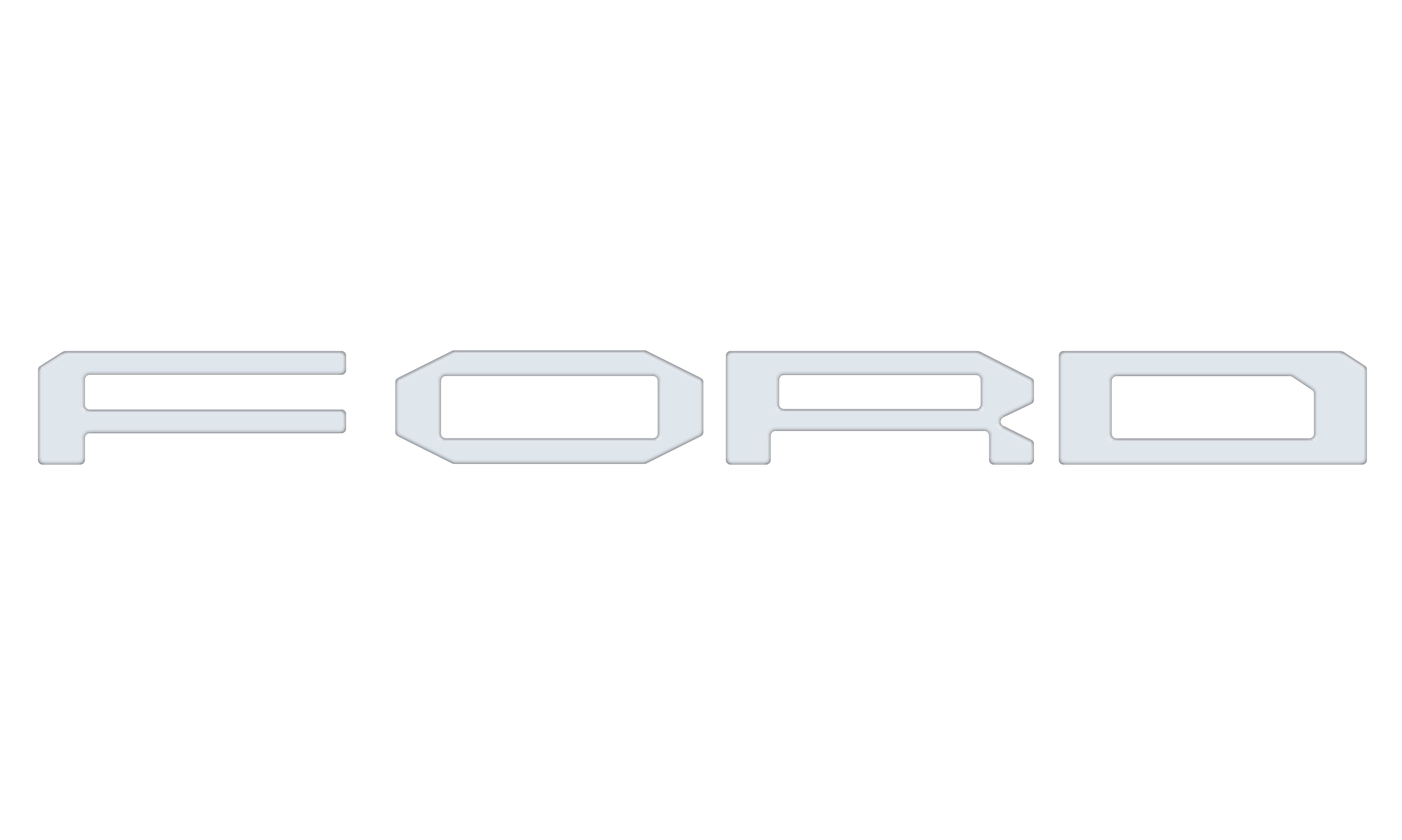 Grille Letter Overlays Fits 2024-2026 Ford Ranger Raptor