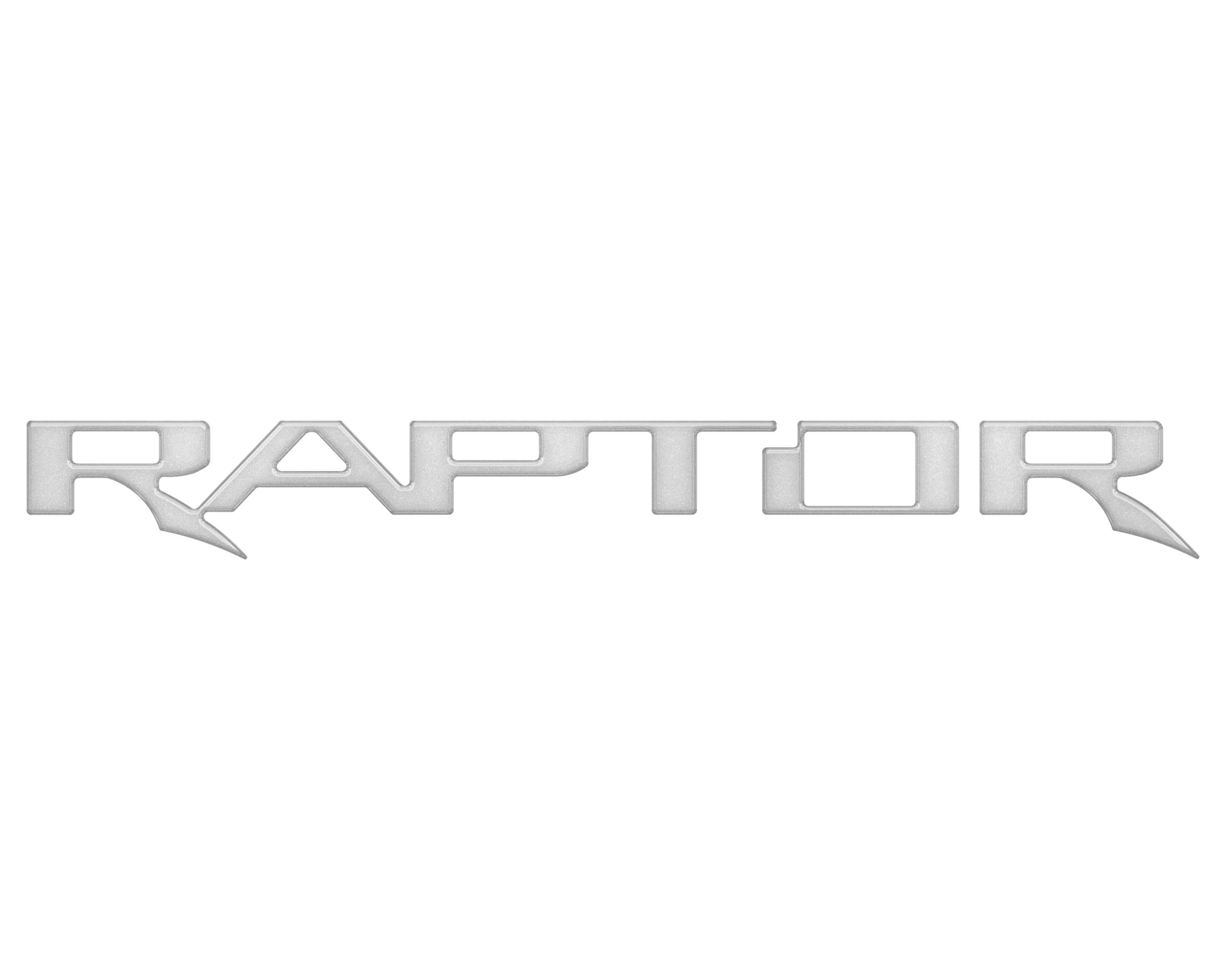 Raptor Tailgate Emblem Inserts Fits 2024-2026 Ford Ranger