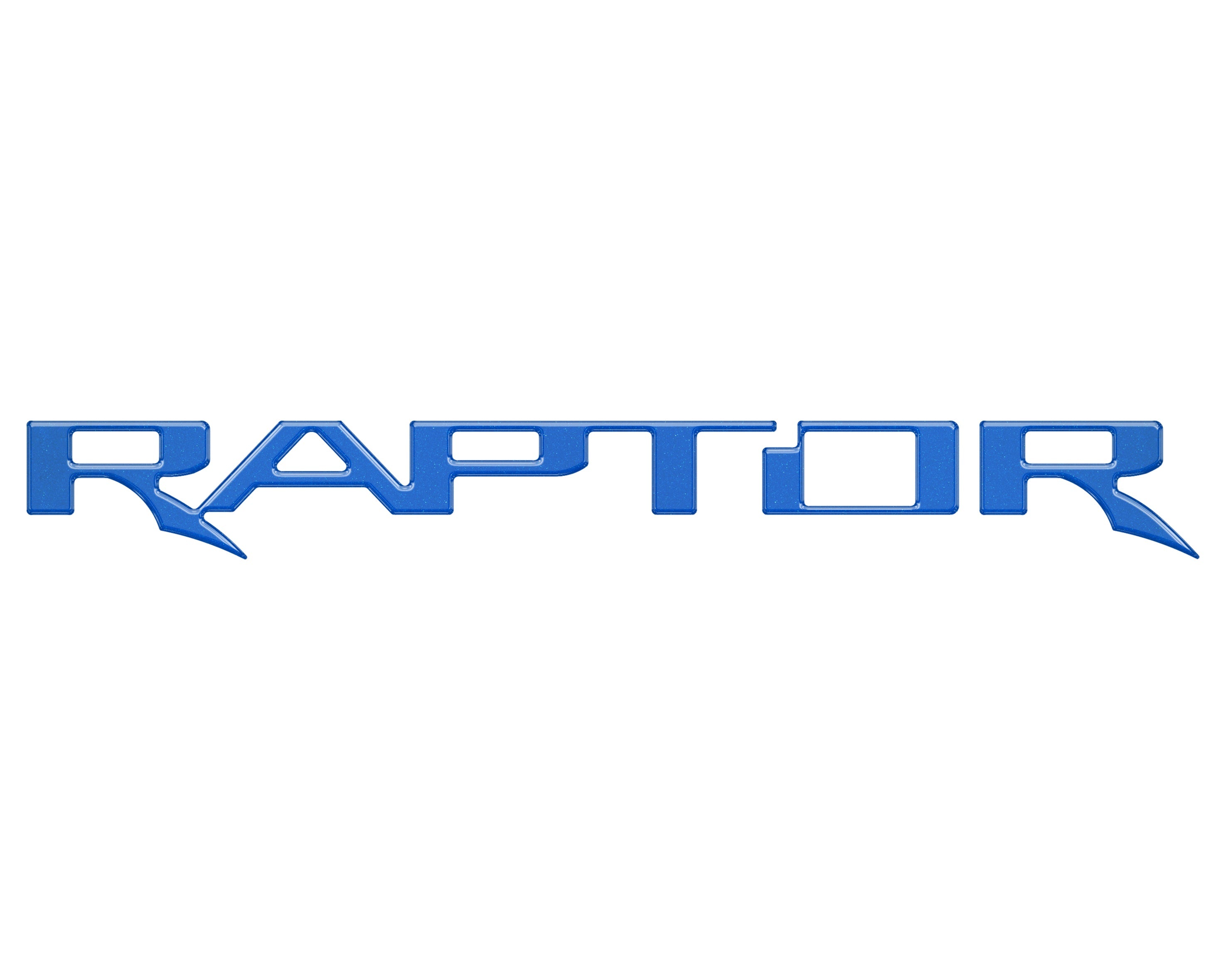 Raptor Tailgate Emblem Inserts Fits 2024-2026 Ford Ranger
