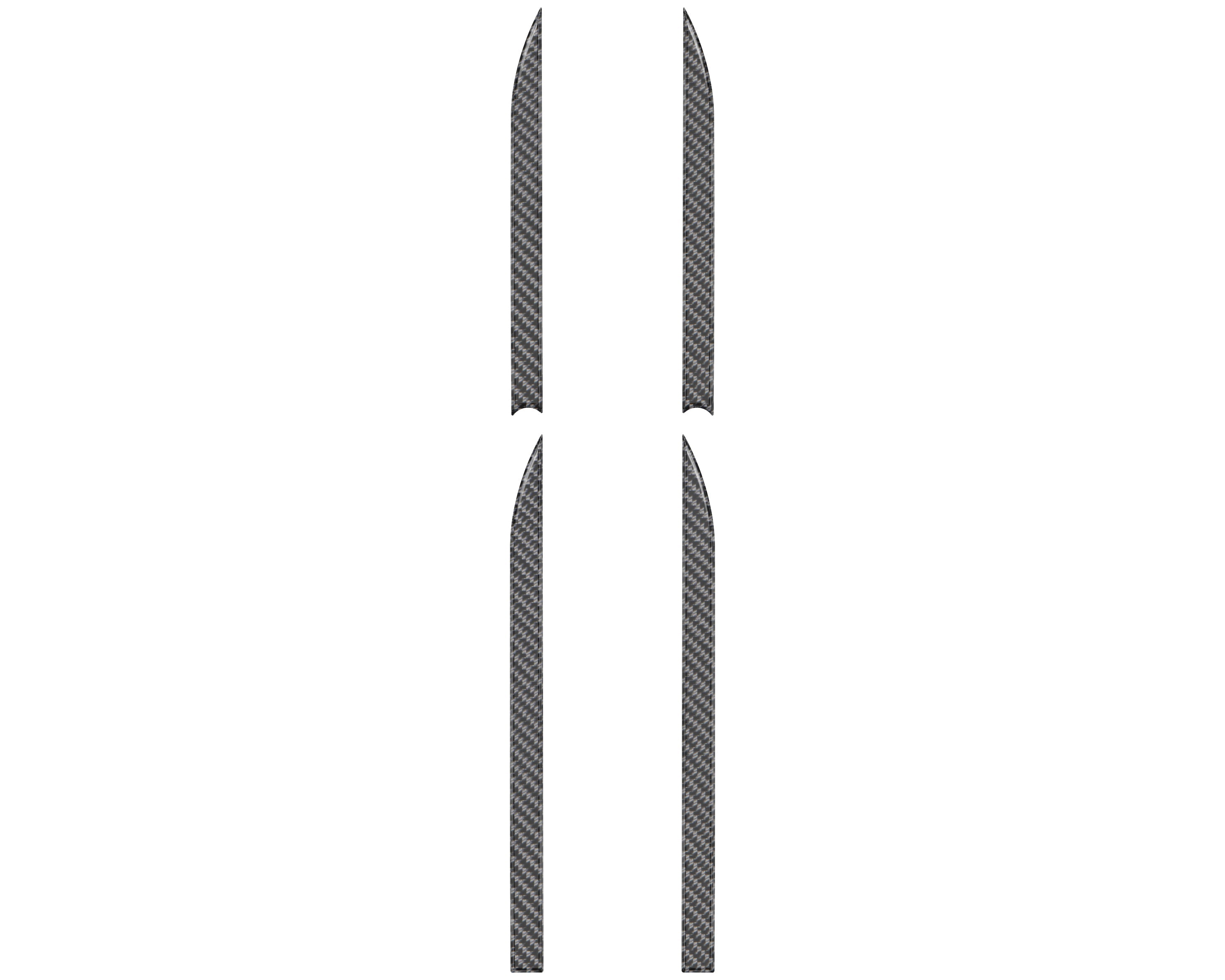 Door Line Accent Trim Fits 2024-2026 Ford Ranger