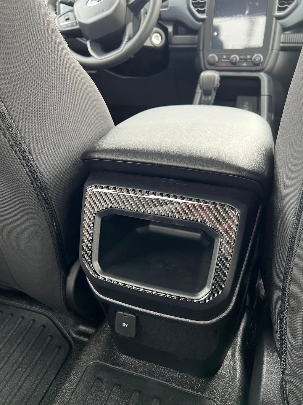 Rear Center Console Accent Trim Fits 2024-2026 Ford Ranger