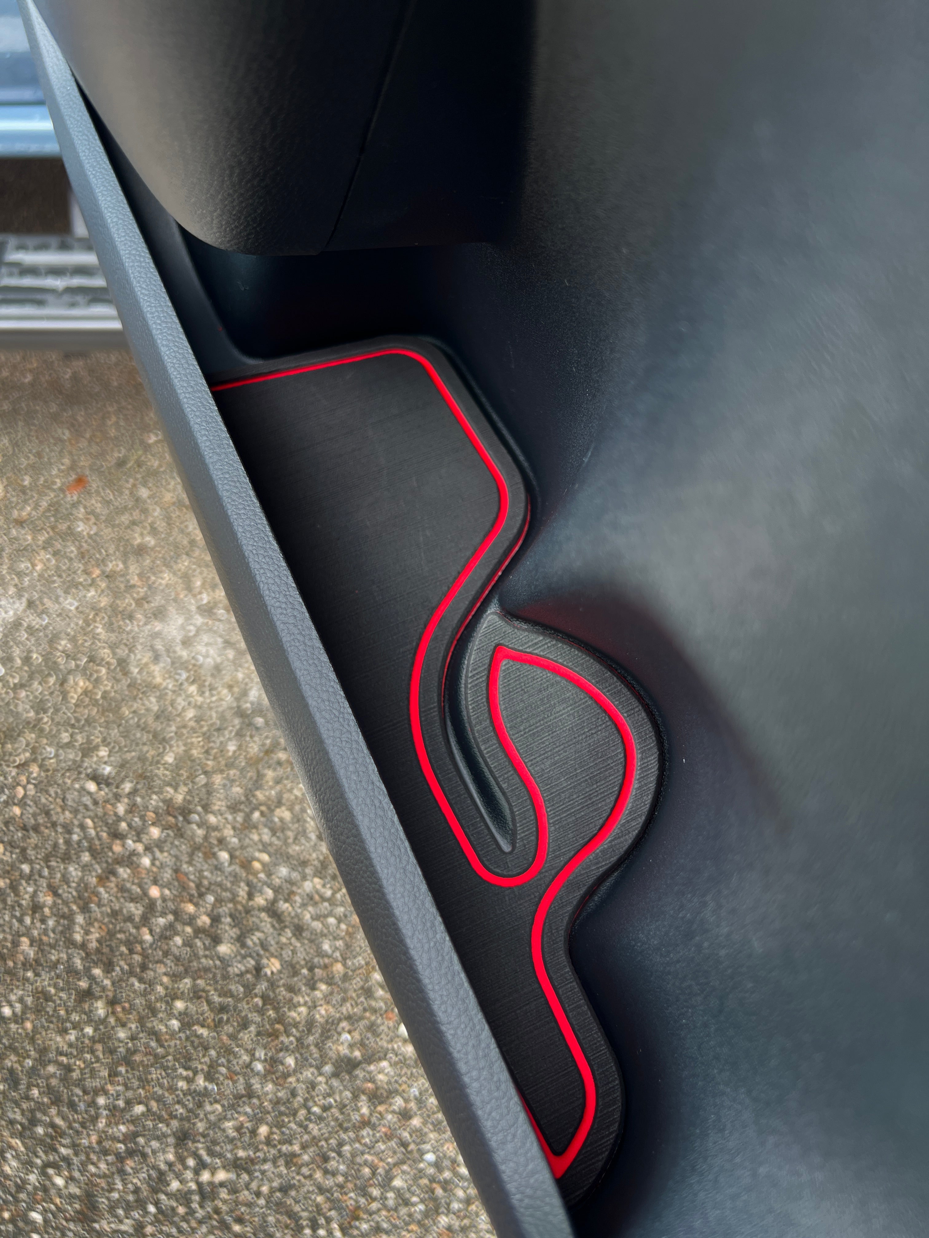 Door Cubby Foam Inserts Fits 2024-2026 Ford Ranger
