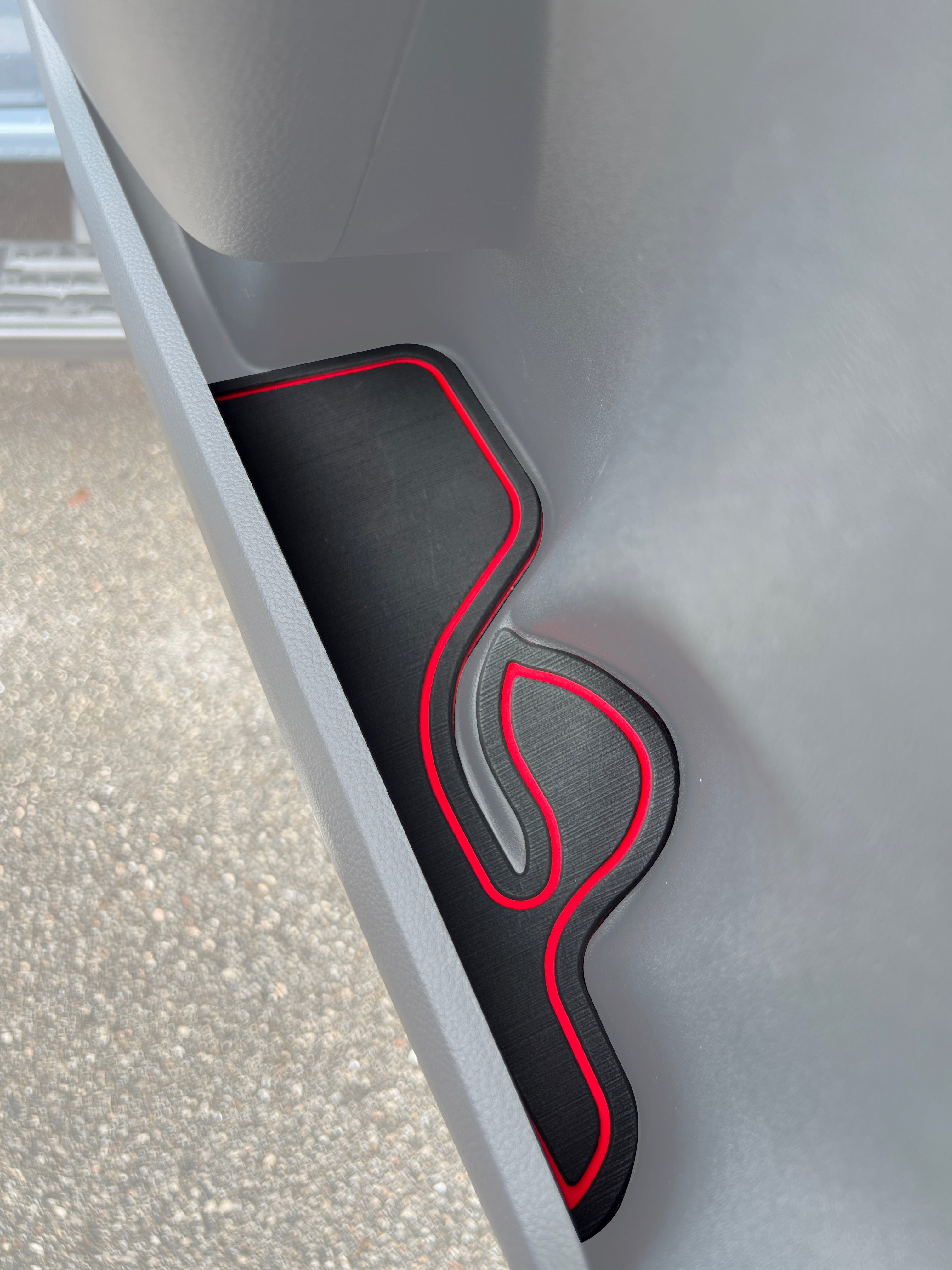 Door Cubby Foam Inserts Fits 2024-2026 Ford Ranger