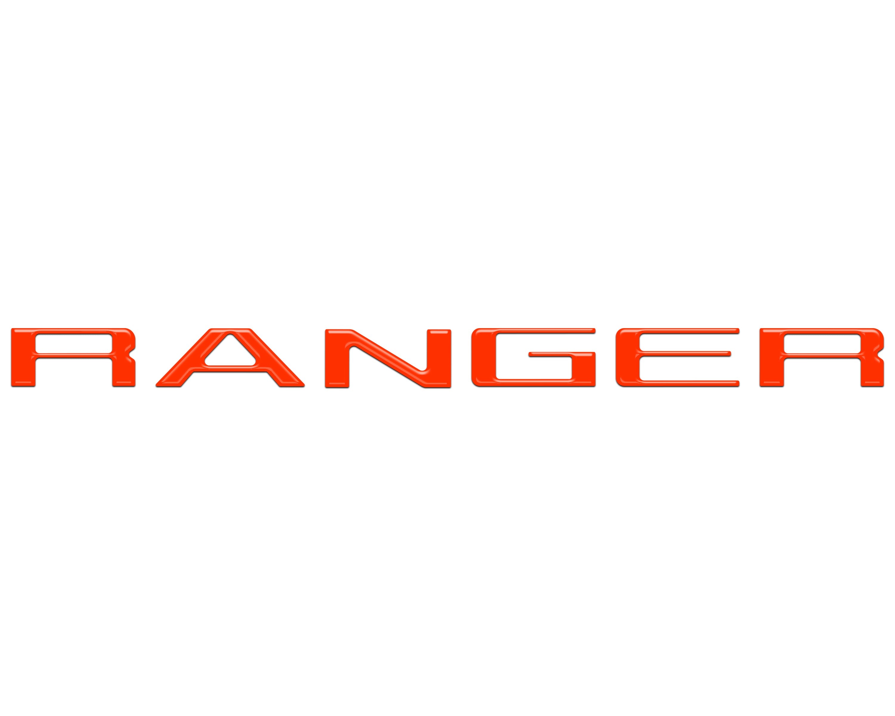 Hood Lettering Kit Fits 2024-2026 Ford Ranger