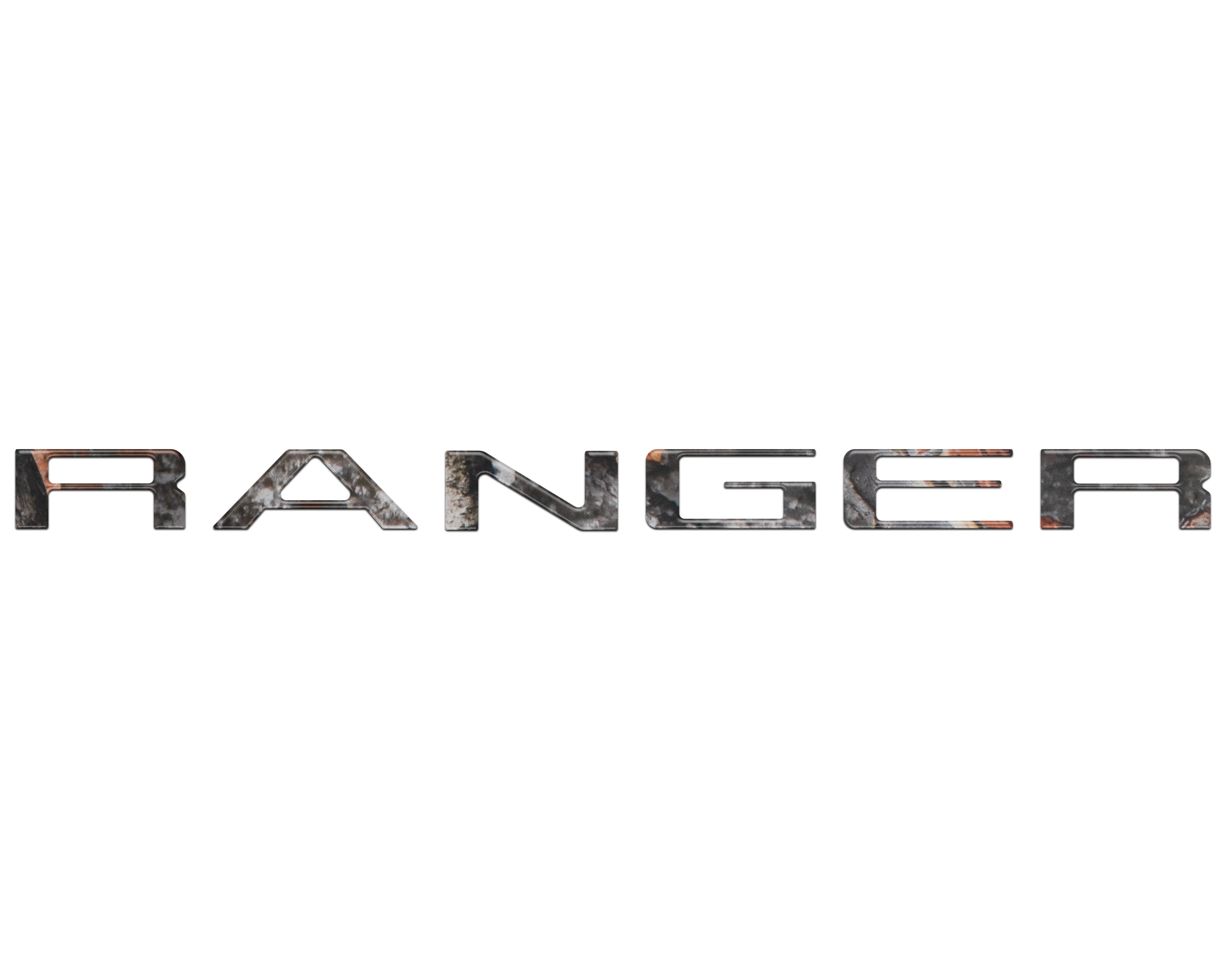 Hood Lettering Kit Fits 2024-2026 Ford Ranger