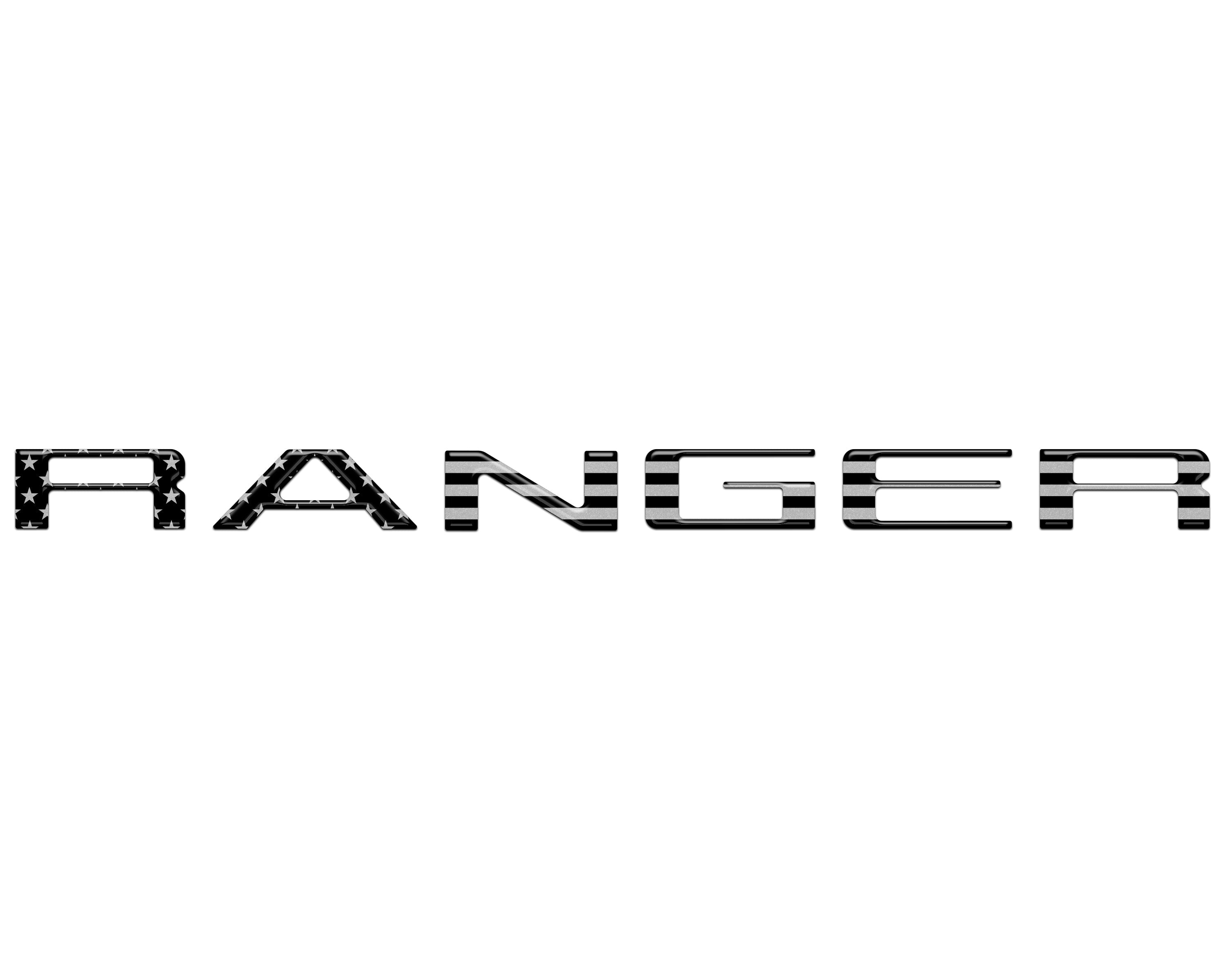 Hood Lettering Kit Fits 2024-2026 Ford Ranger