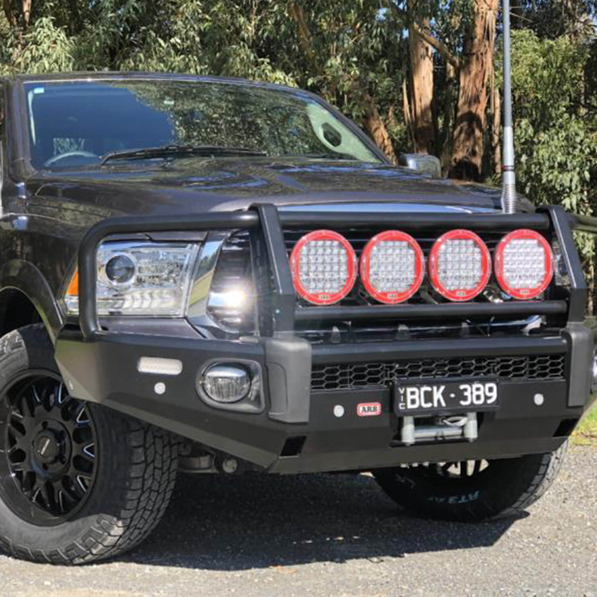 11-21 Ram 1500 Summit Winch Bumper Compatible with ARB Fog Lights - Apollo Off-Road