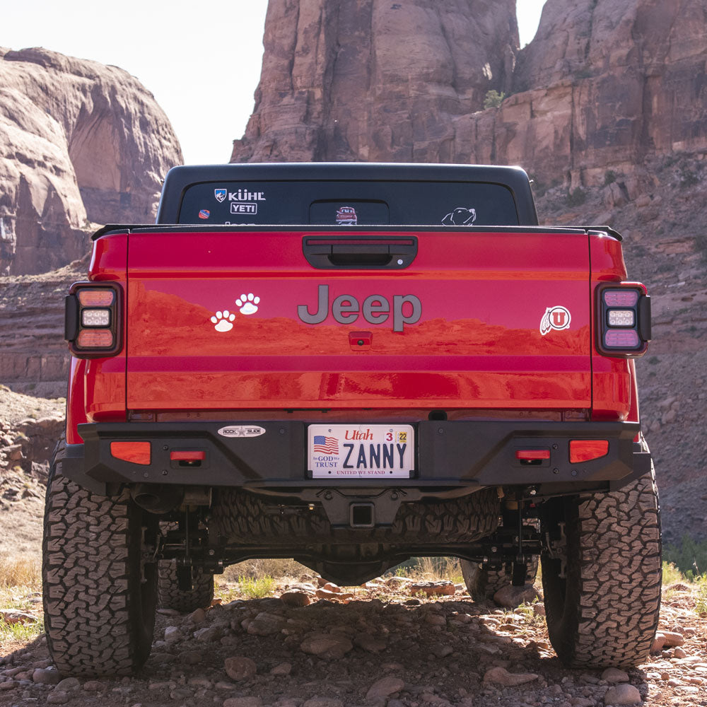 2020gladiator Rear Gladiator Full Rear Bumper For 20-Pres Jeep Gladiator No Tire Carrier