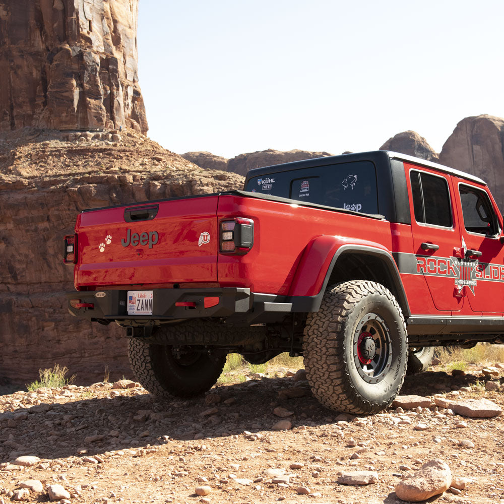 2020gladiator Rear Gladiator Full Rear Bumper For 20-Pres Jeep Gladiator No Tire Carrier