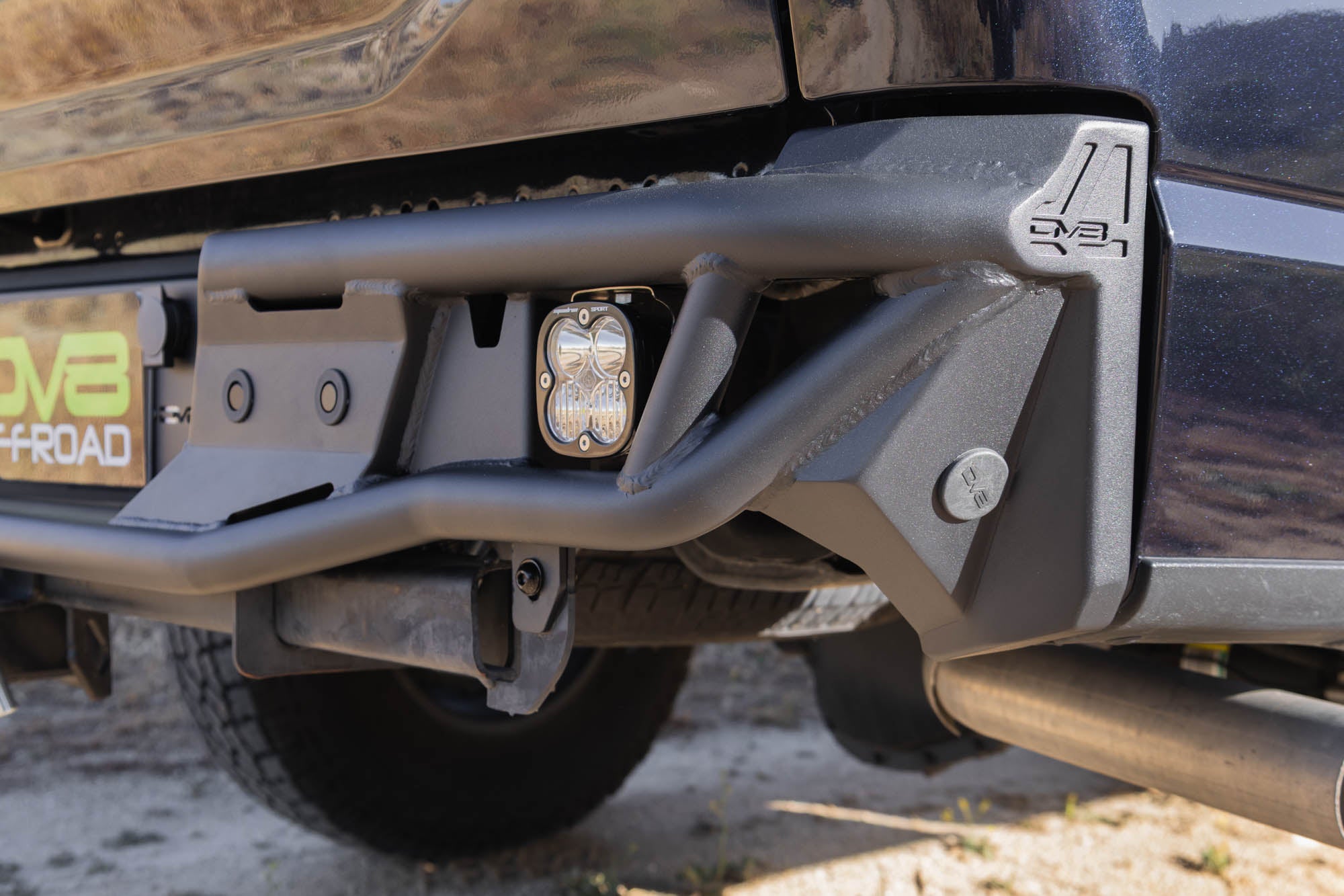 2021 2026 Ford F 150 Tube Rear Bumper DV8 Offroad