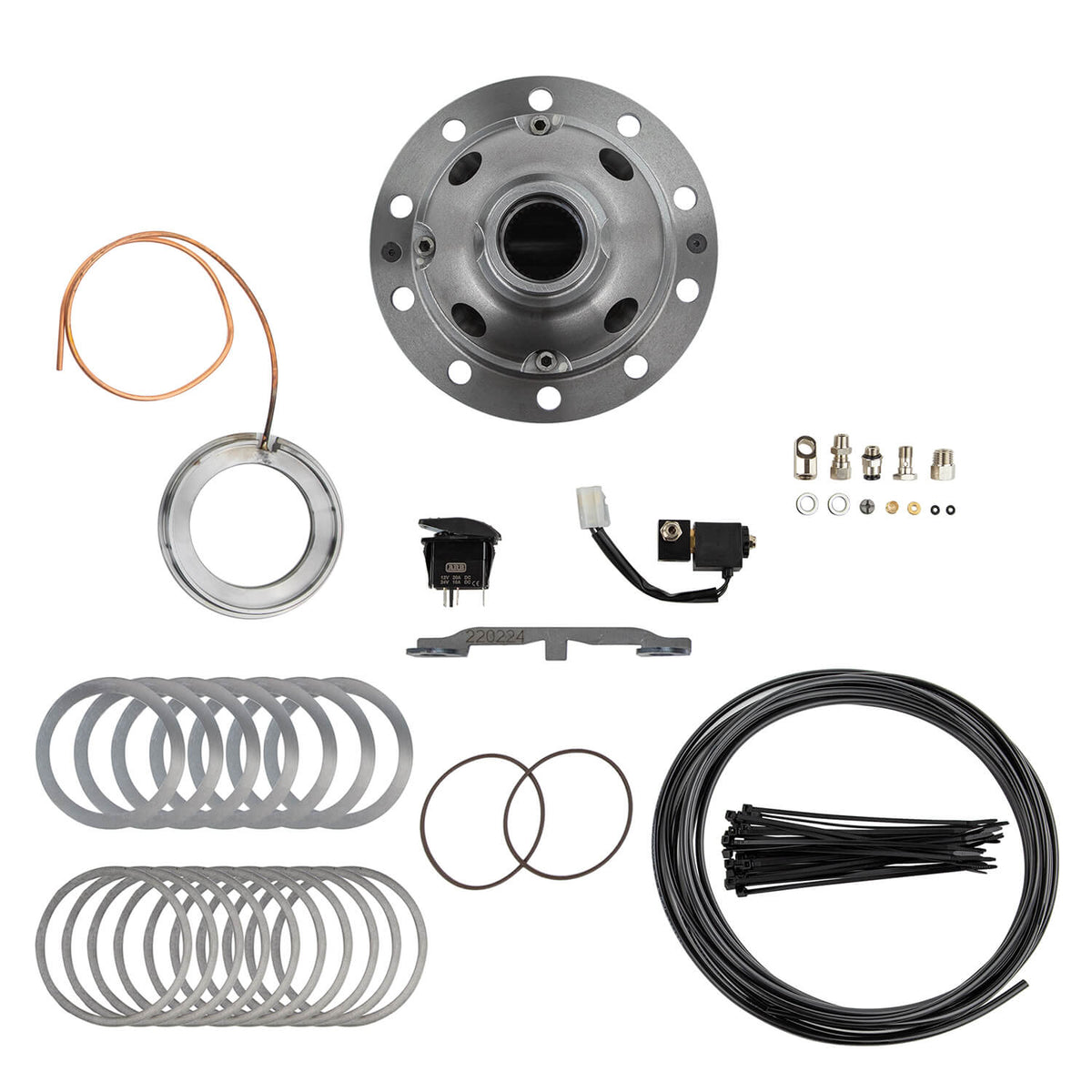 18-25 Jeep Wrangler / 19-23 Ford Ranger / 20-25 Jeep Gladiator / 21-25 Ford Bronco Air Locker Differential - Apollo Off-Road