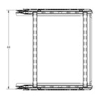 2015-2022 Toyota Tacoma Short Bed Overland Rack Rock Slide Engineering