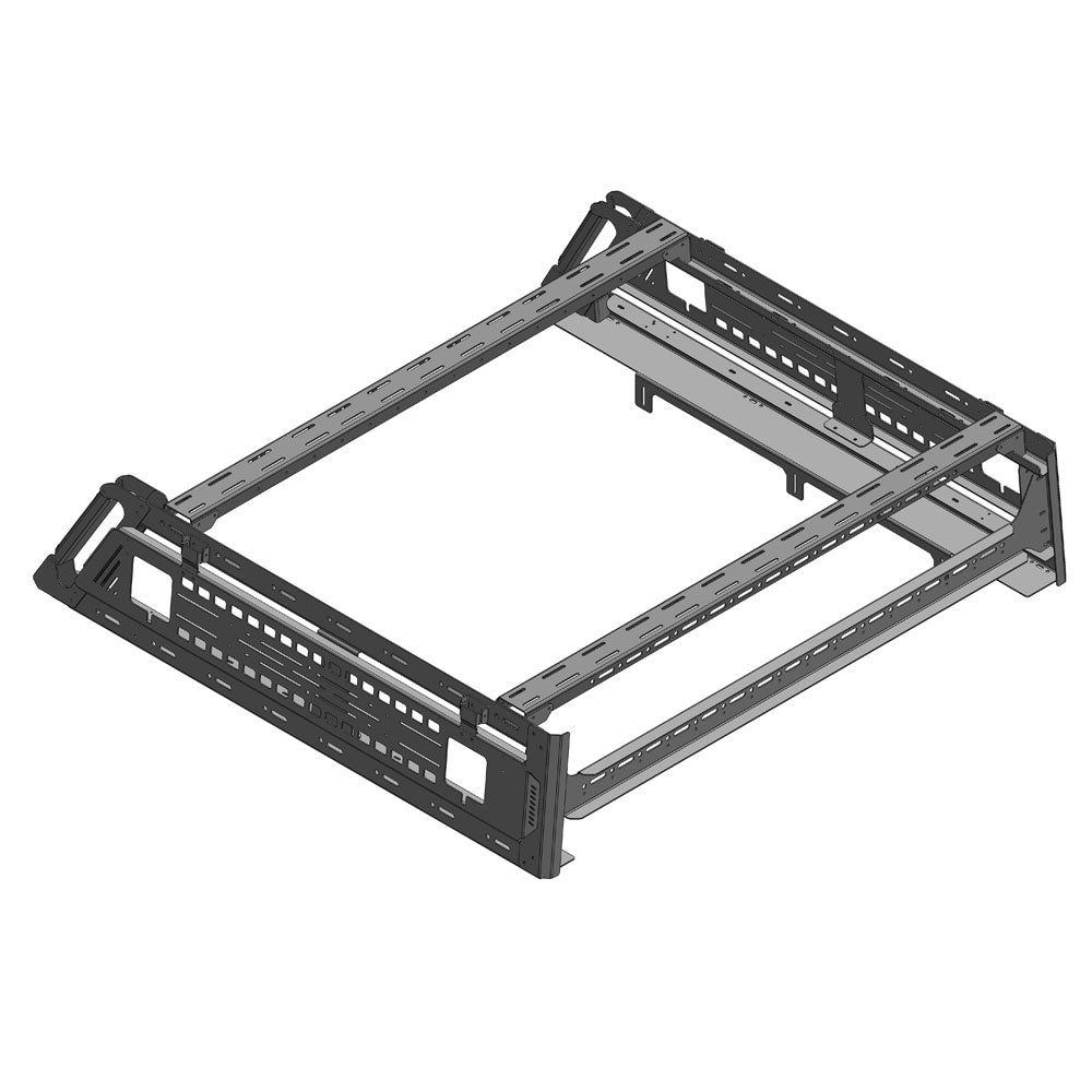 2020-2023 Jeep Gladiator Overland Deluxe Rack Kit Rock Slide Engineering