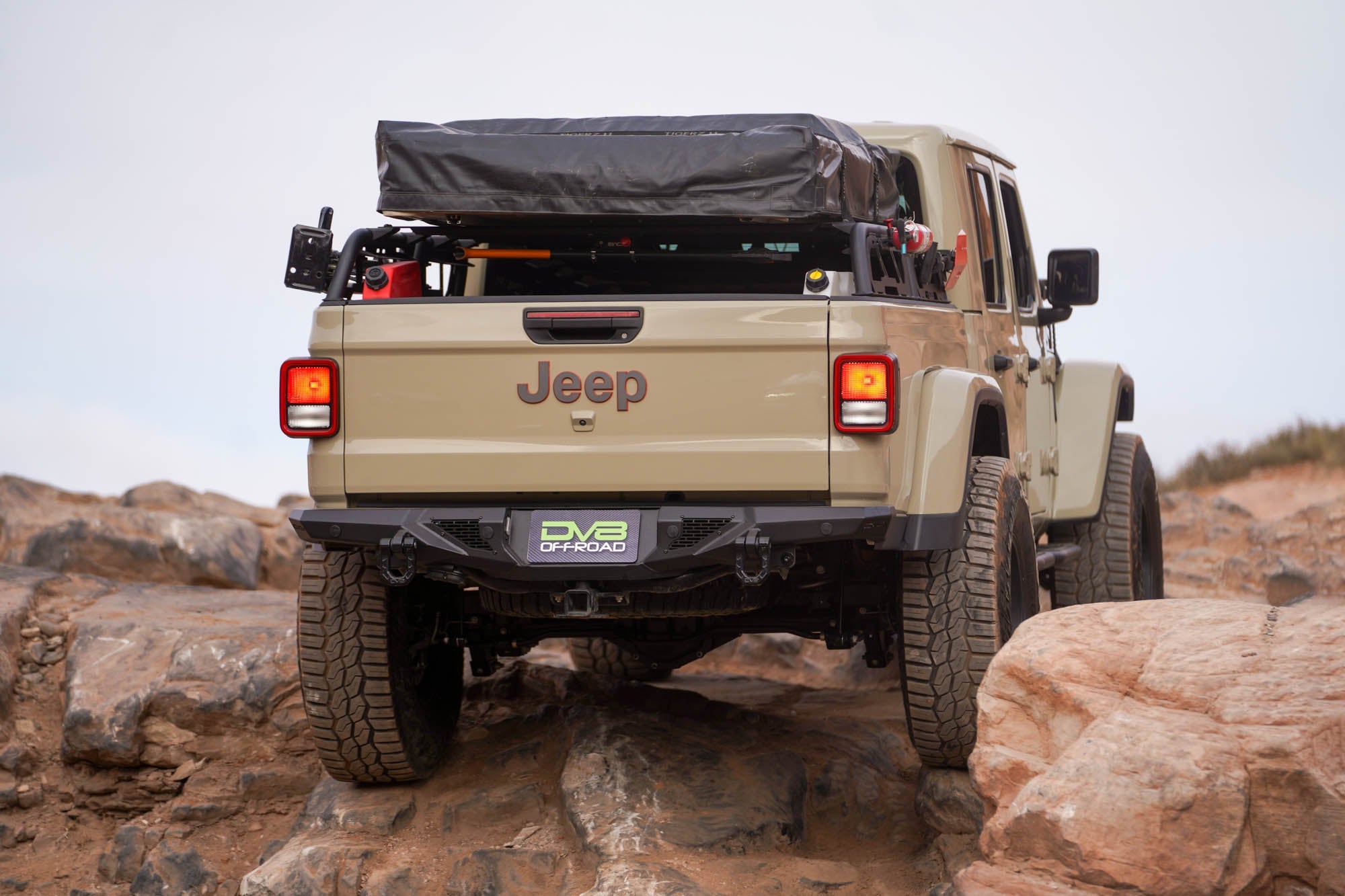 Bed Rack MTO Series Mid Size Truck (Gladiator, Ranger, Tacoma, Frontier, Colorado, Canyon) DV8 Offroad