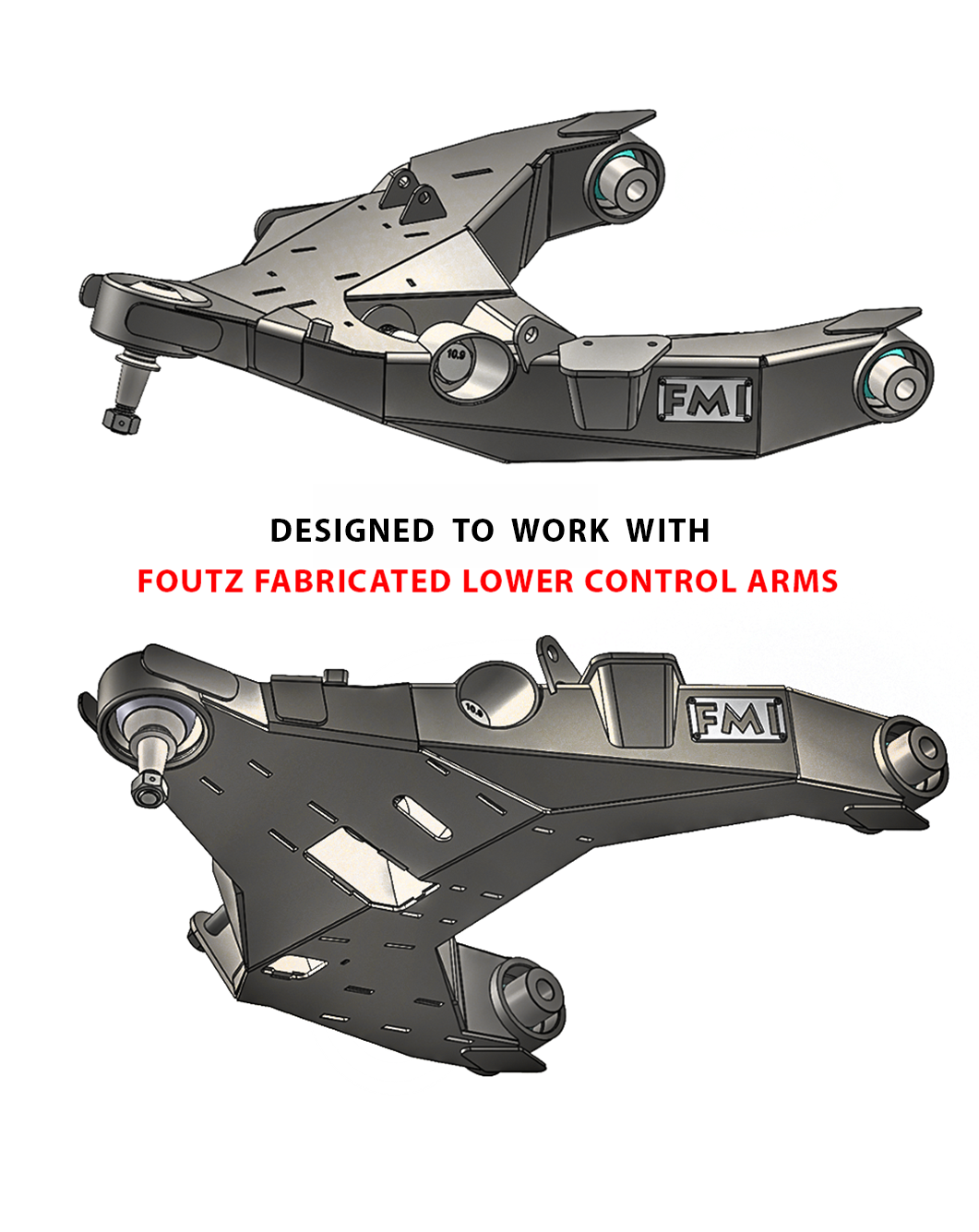 Foutz Motorsports Front Bump Stop Mount Kit 2021-2024 Ram 1500 TRX