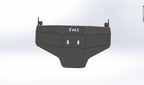 Foutz Motorsports Rear Differential Skid Plate 2024 Ford Ranger Raptor