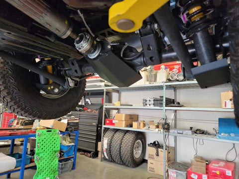 Foutz Motorsports Rear Differential Skid Plate 2021-2026 Ford Bronco