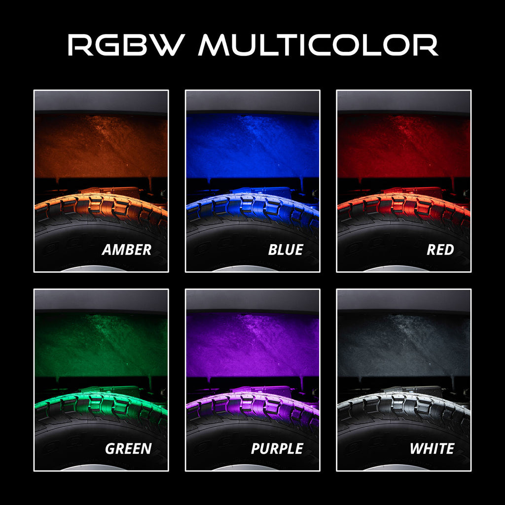 Diode Dynamics Stage Series RGBW LED Rock Light (one)