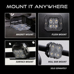 Diode Dynamics Stage Series RGBW LED Rock Light (add-on 2-pack)