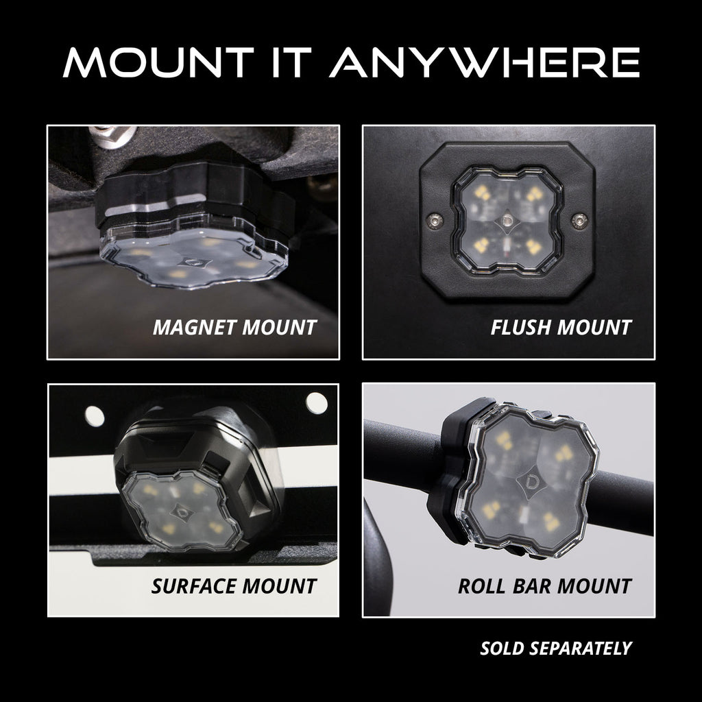 Diode Dynamics Stage Series RGBW LED Rock Light (one)